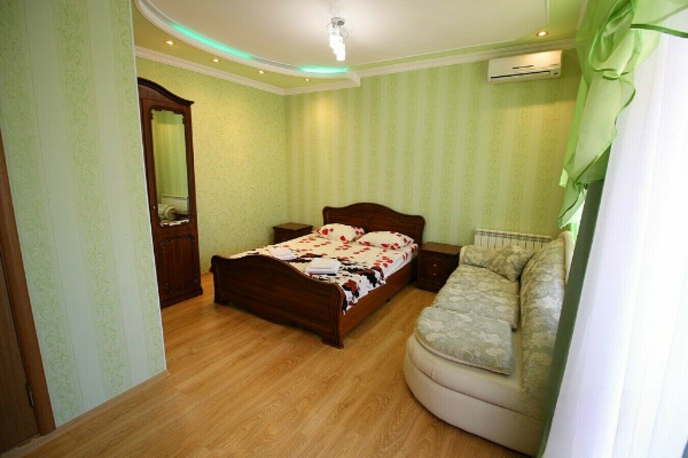 Двухместный номер с 1 кроватью и балконом