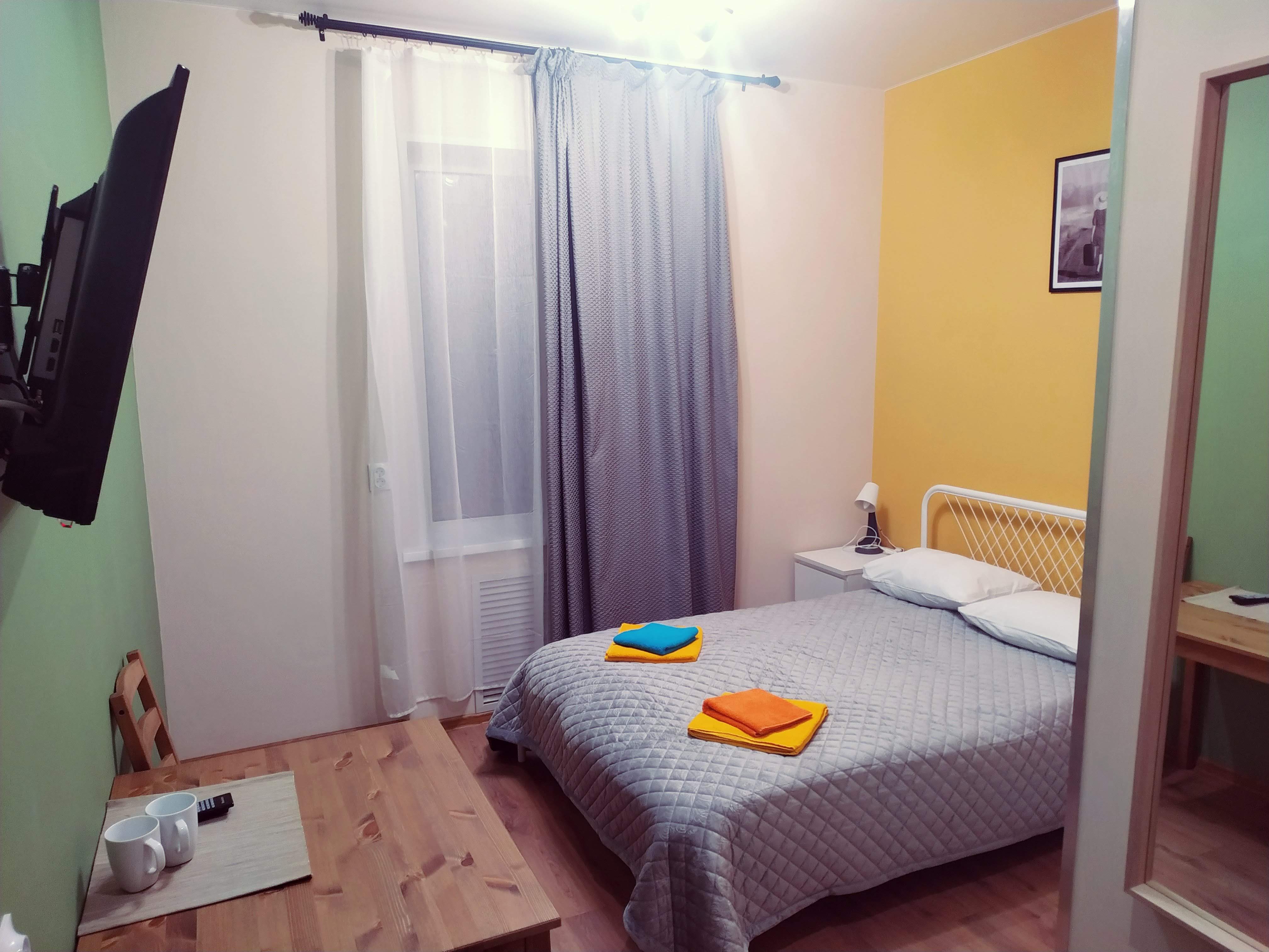 Двухместный номер с 1 кроватью и собственной ванной комнатой