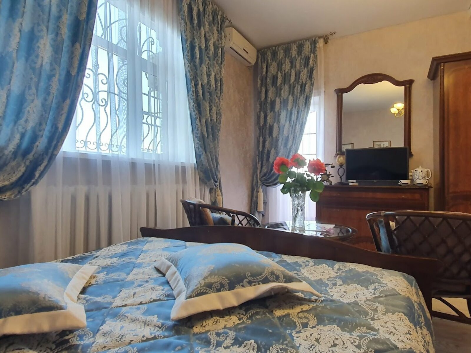 Двухместный номер Делюкс с 1 кроватью и балконом