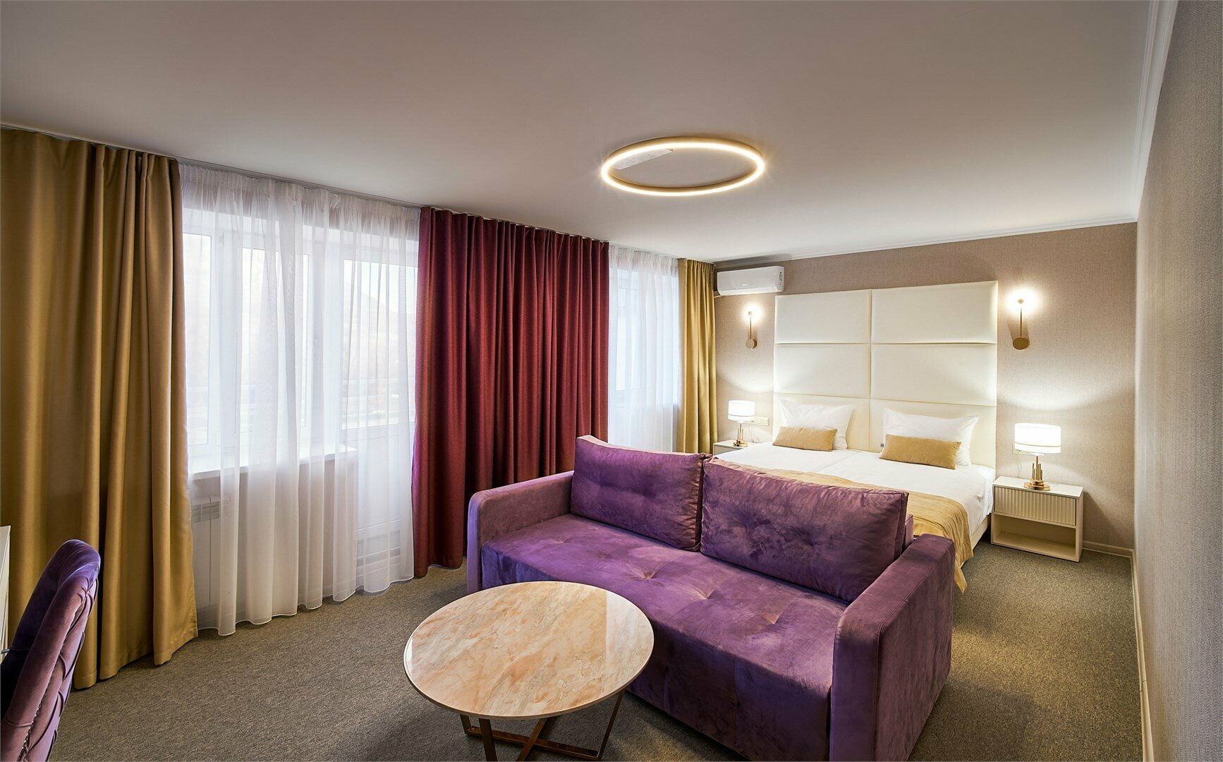 Полулюкс (вид на Detox зал)