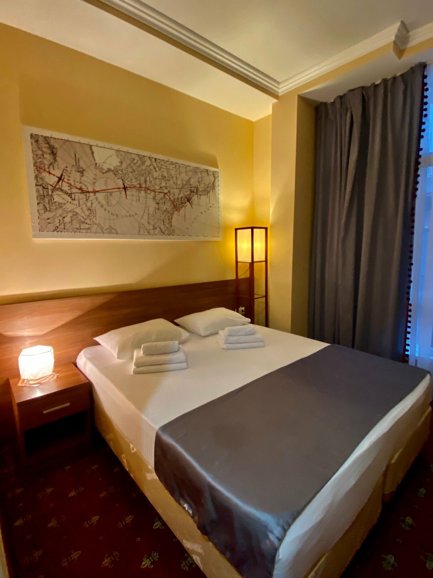 Стандартный двухместный номер с 1 кроватью или 2 отдельными кроватями