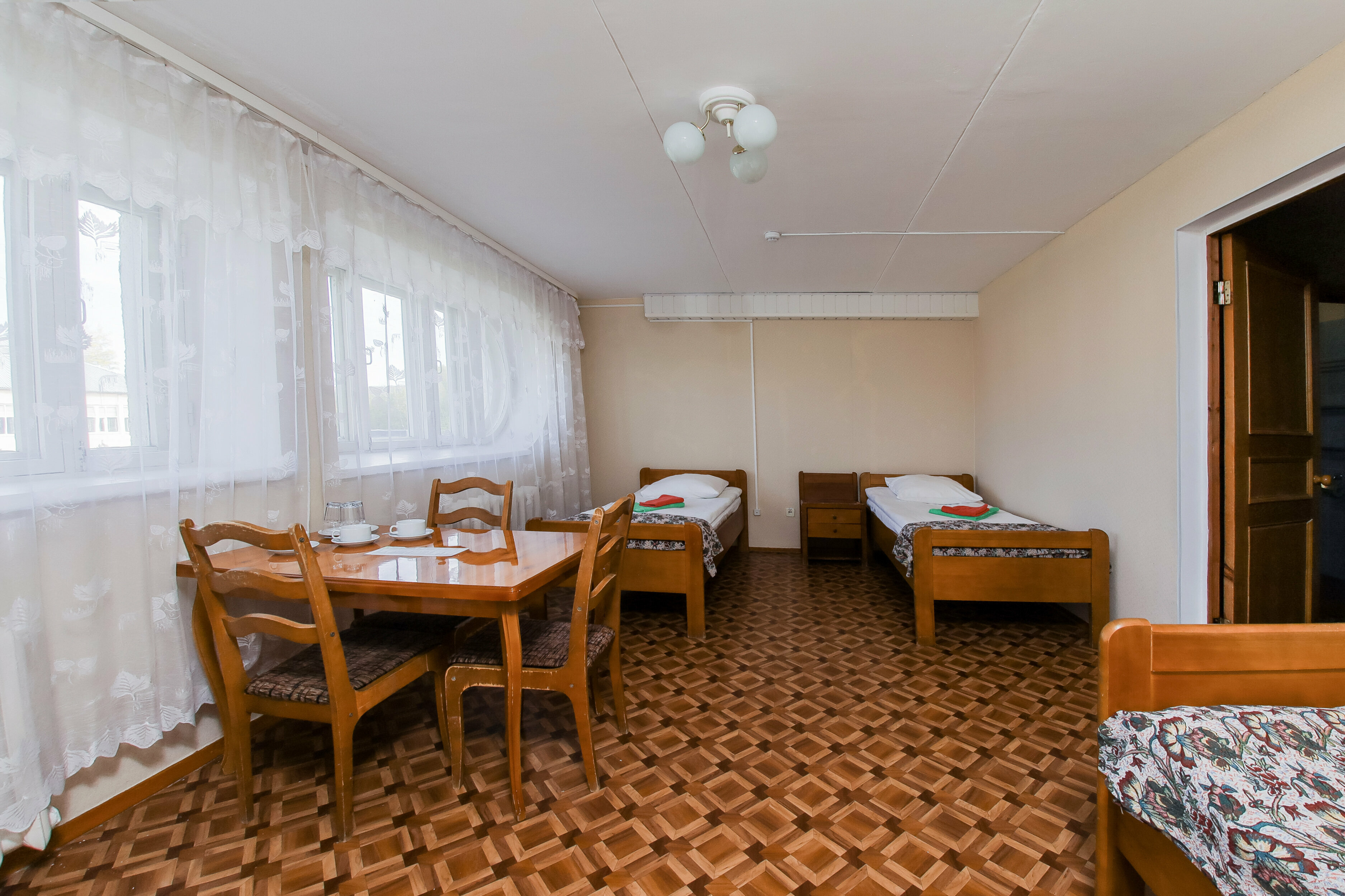 Бюджетный трехместный номер