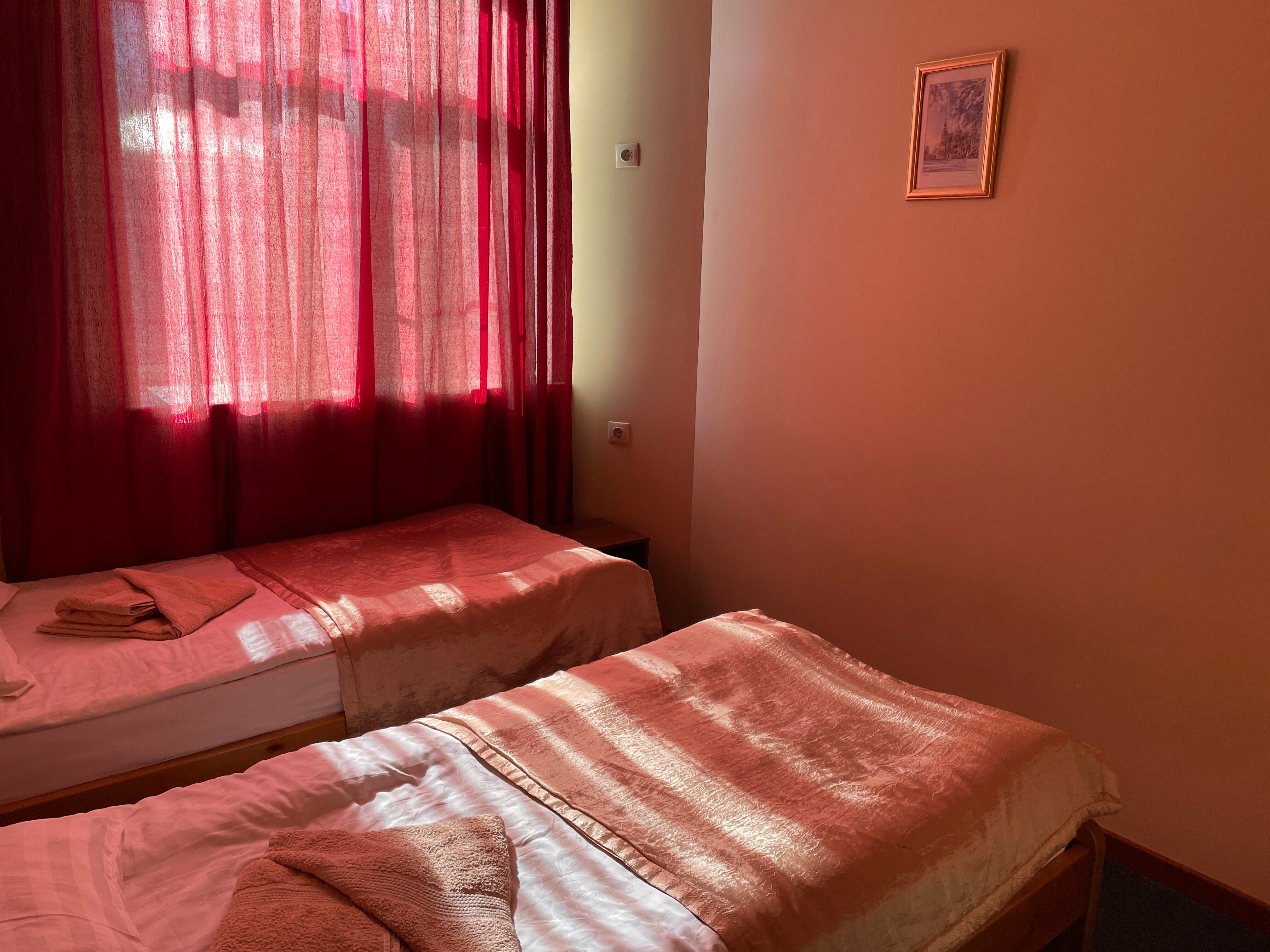 Двухместный номер с 1 кроватью или 2 отдельными кроватями и собственной ванной комнатой