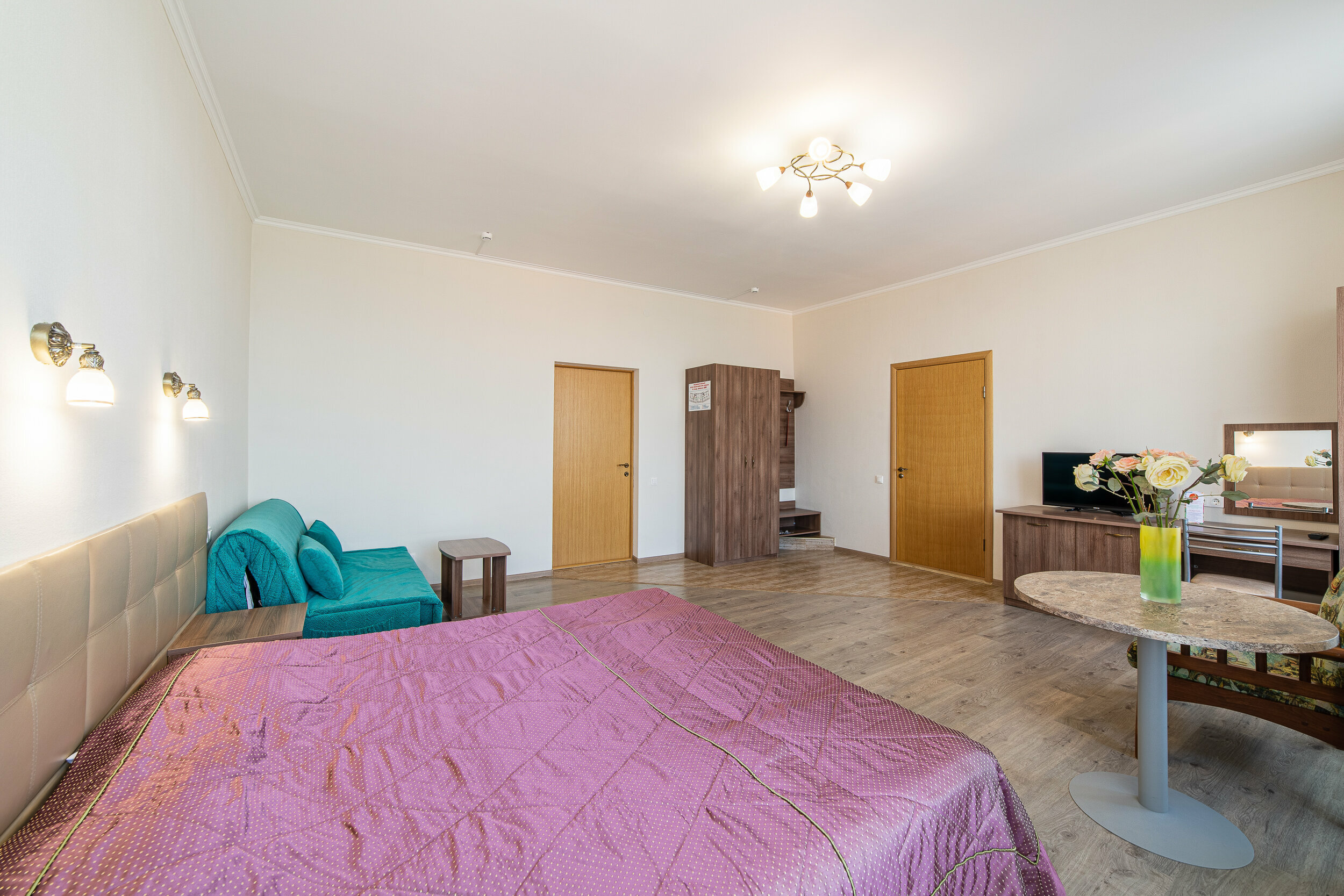 Двухместный номер с 2 отдельными кроватями, вид на море