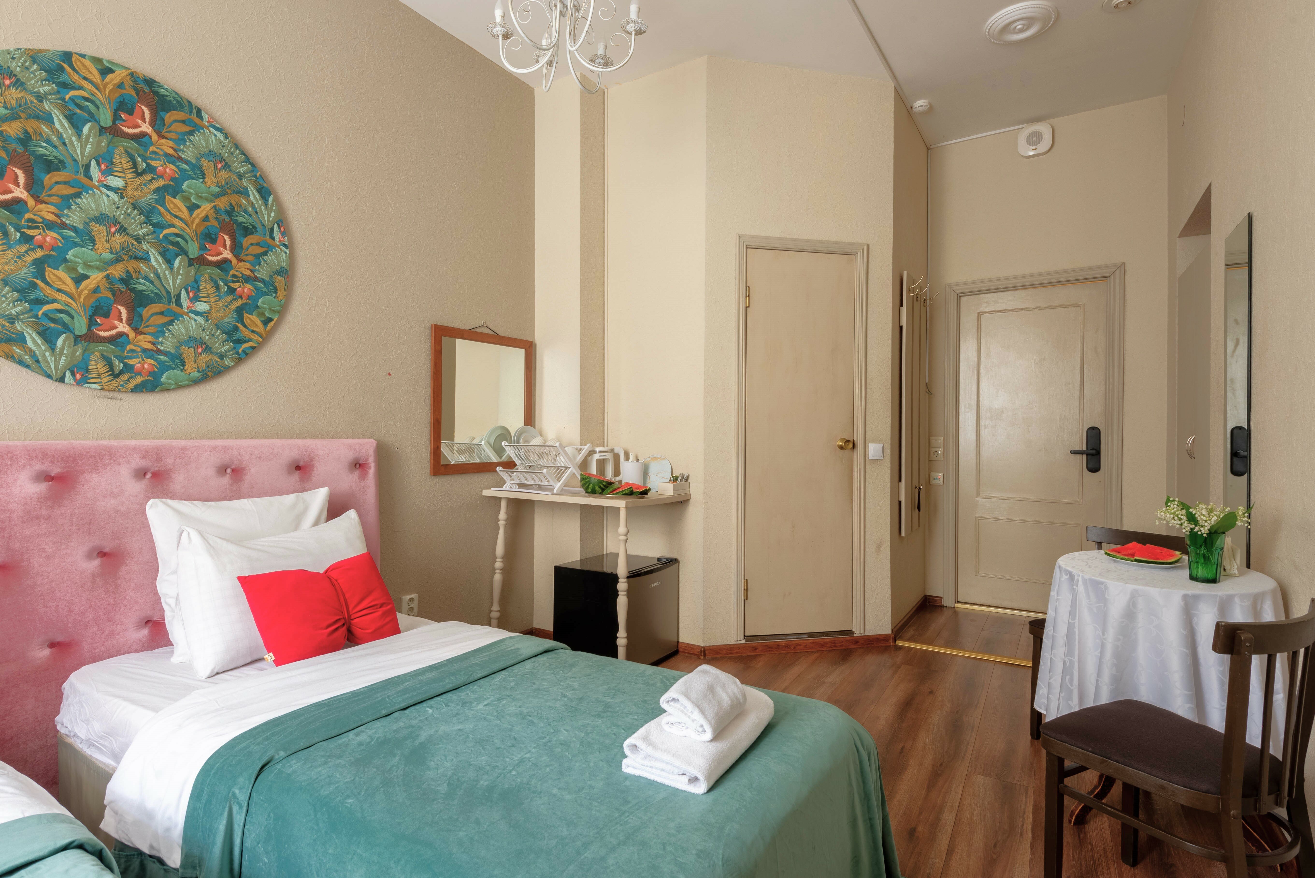 Двухместный номер с 2 двуспальными кроватями