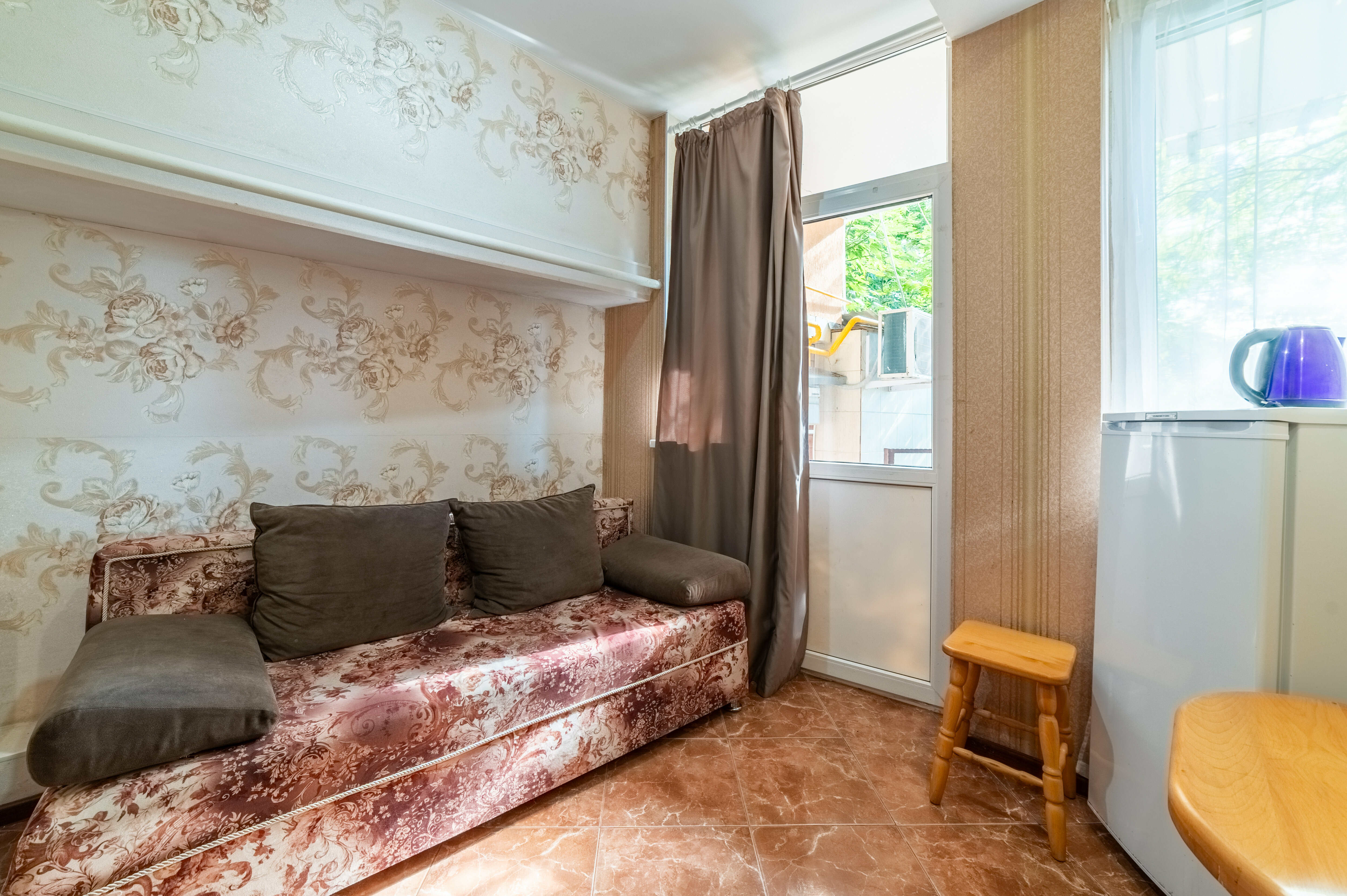 Двухместный номер с 1 кроватью и балконом