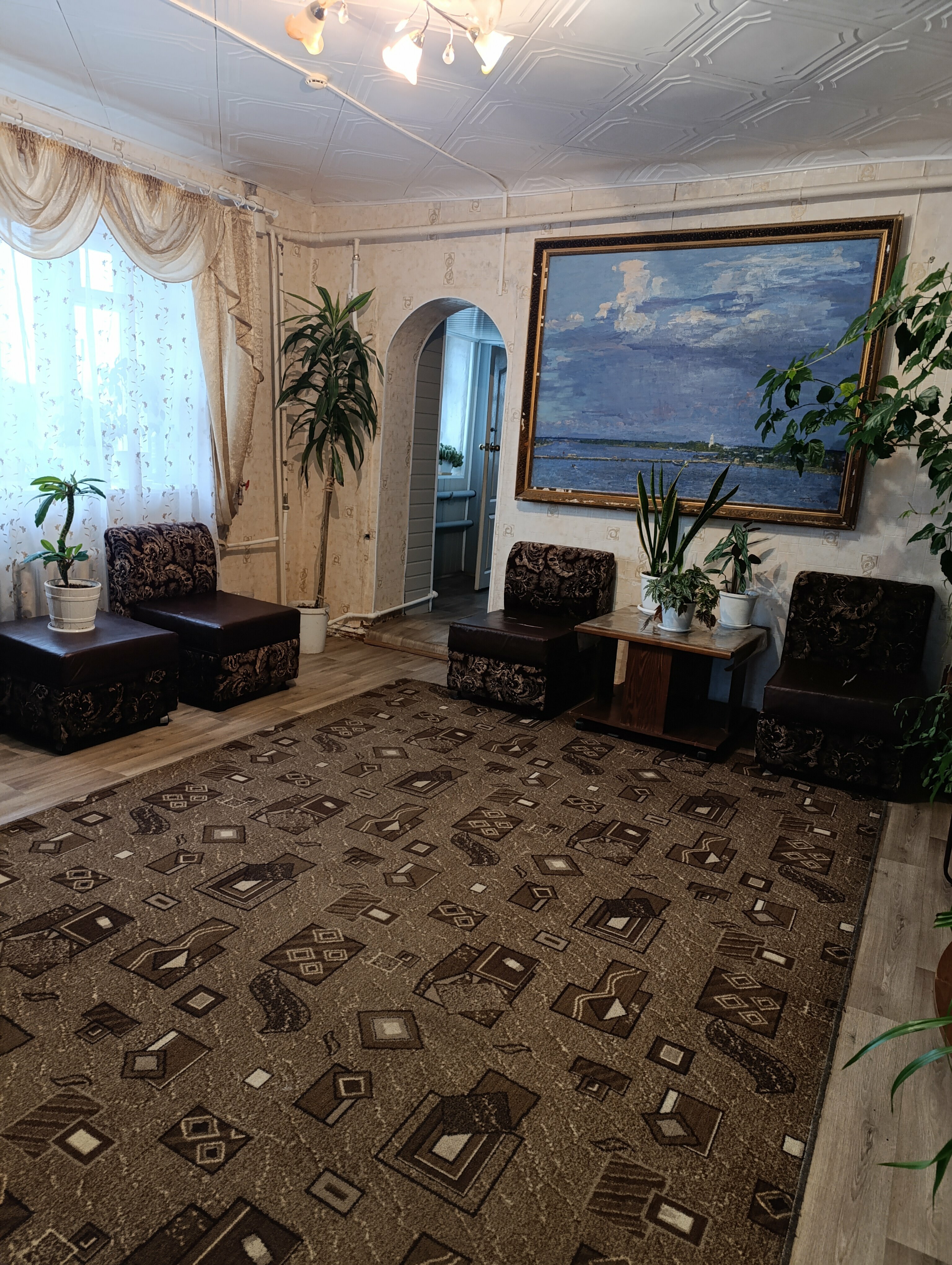 Бюджетный двухместный номер с 2 отдельными кроватями и санузлом