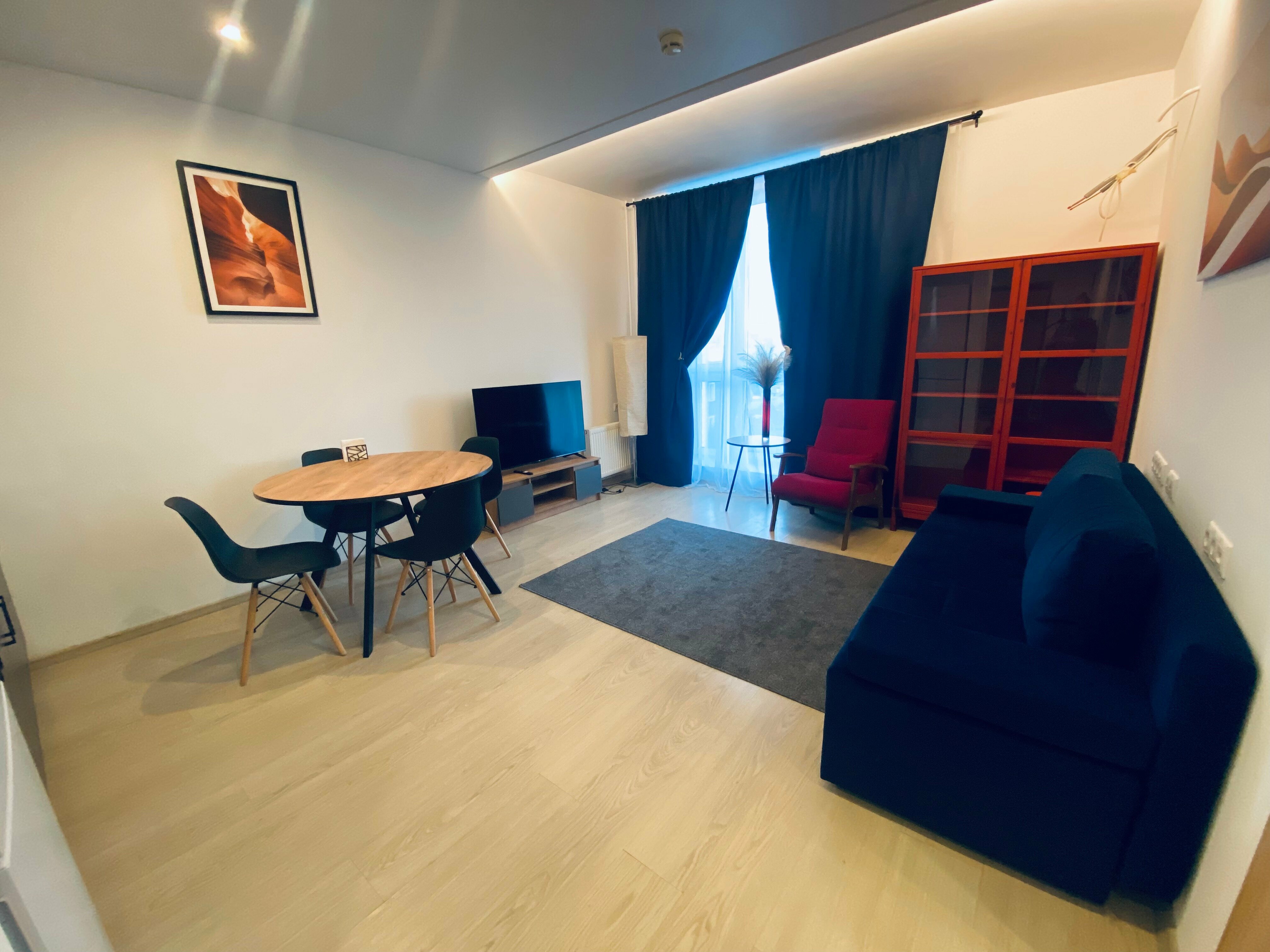 Апартаменты с 1 спальней