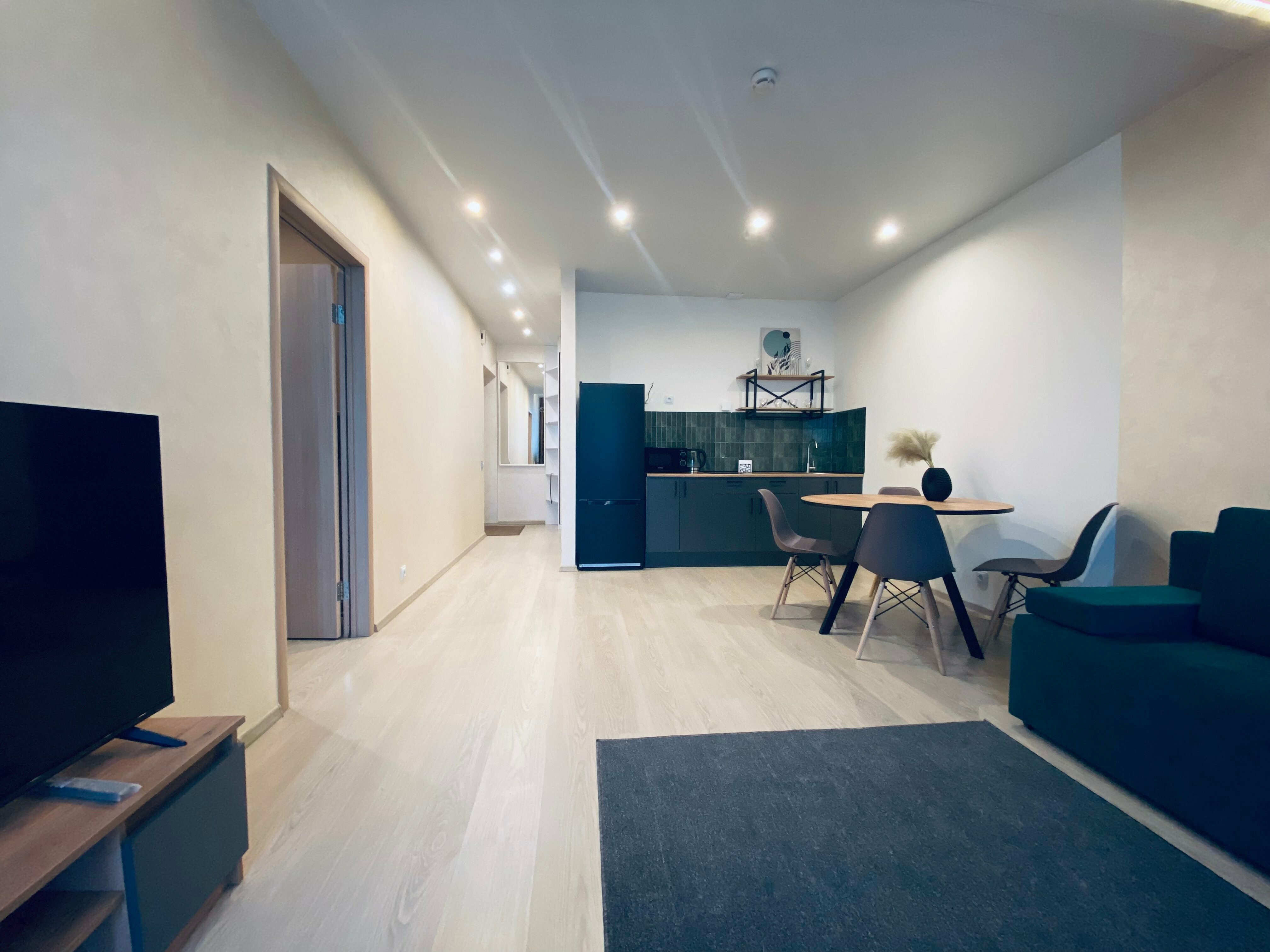 Апартаменты с 1 спальней