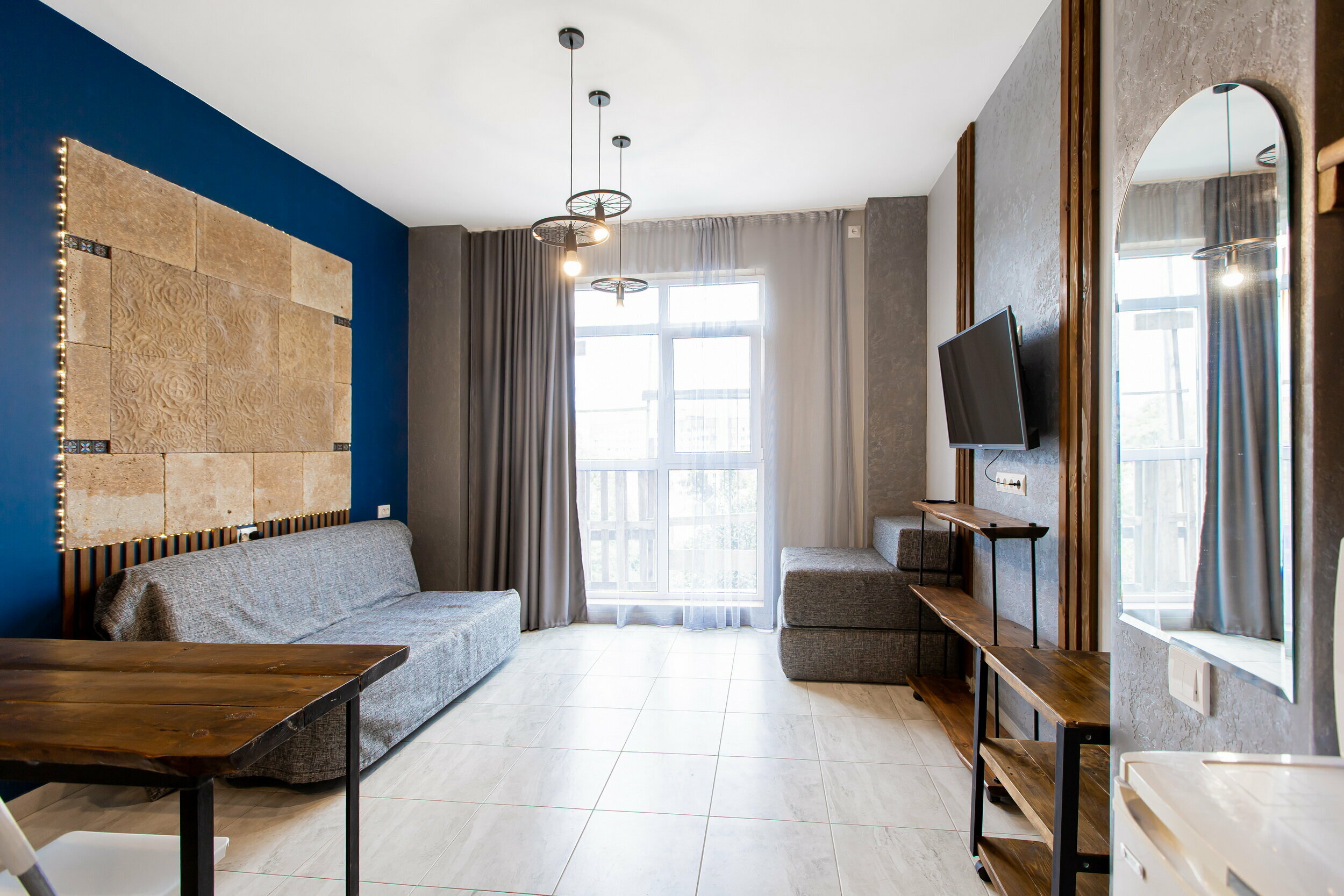 Двухместный номер-студия Делюкс с 1 кроватью