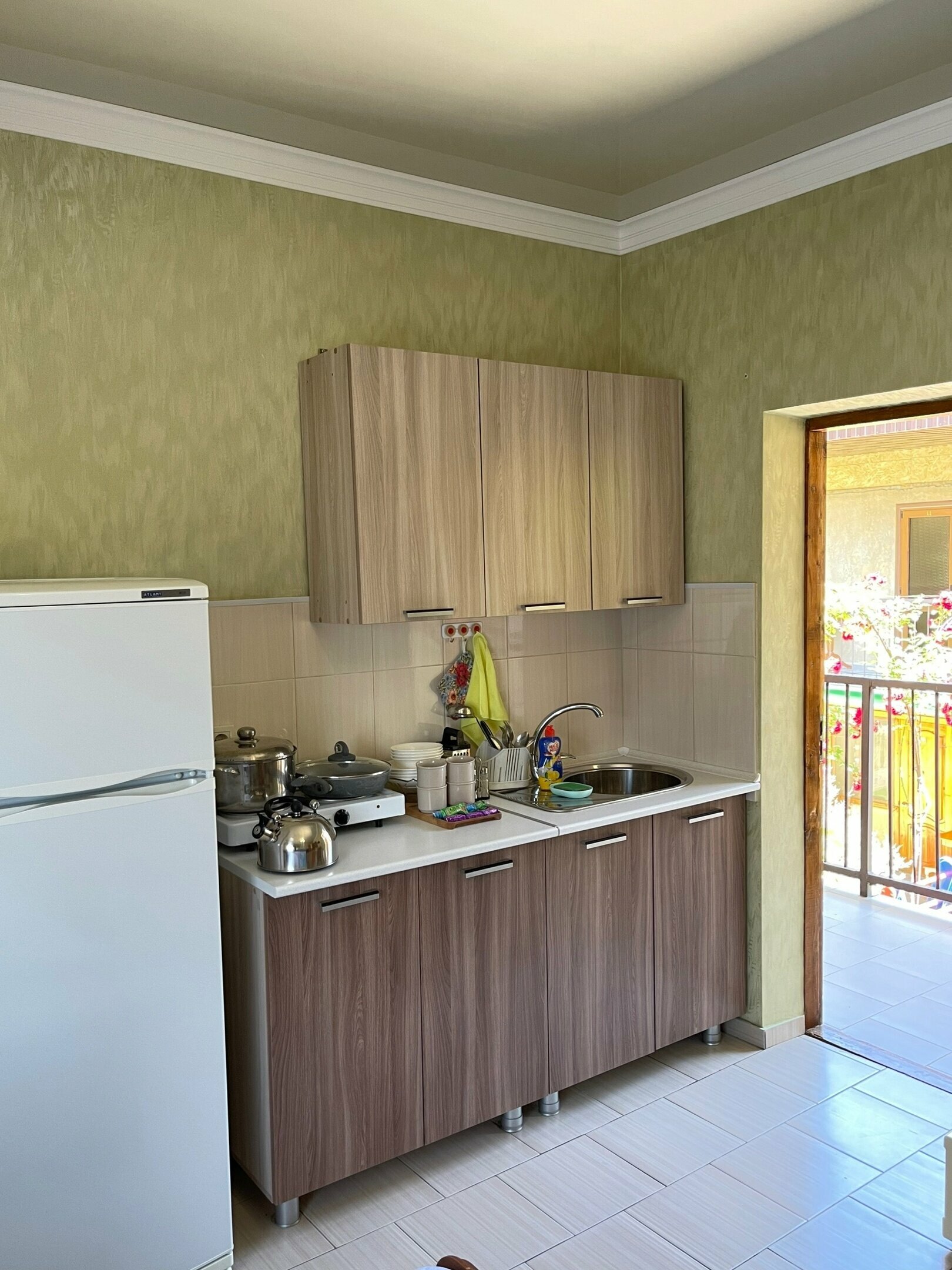 Номер-студия с видом на бассейн