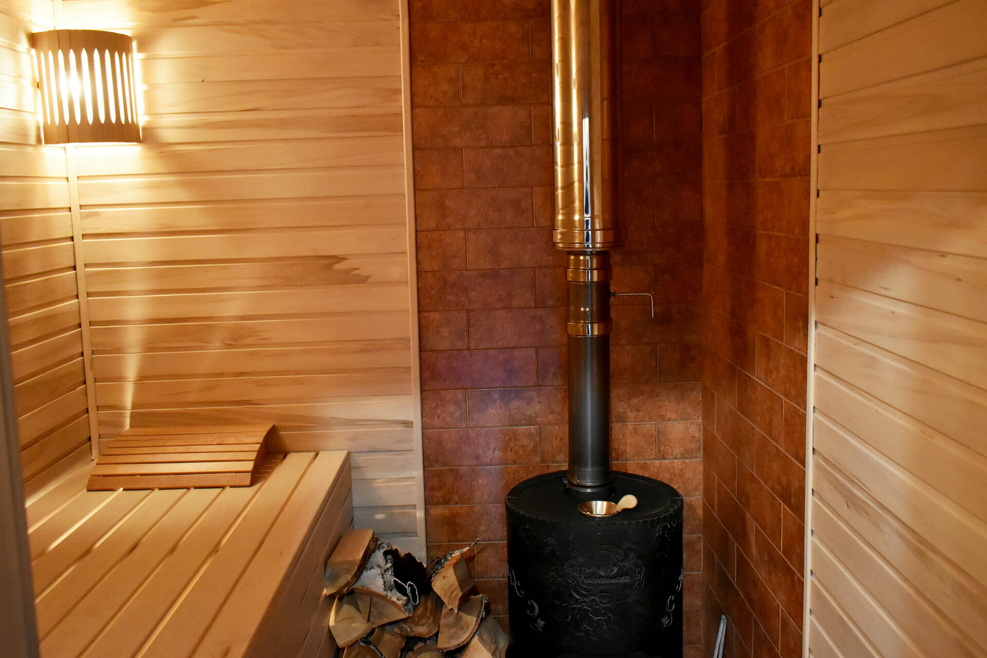 Вилла с баней