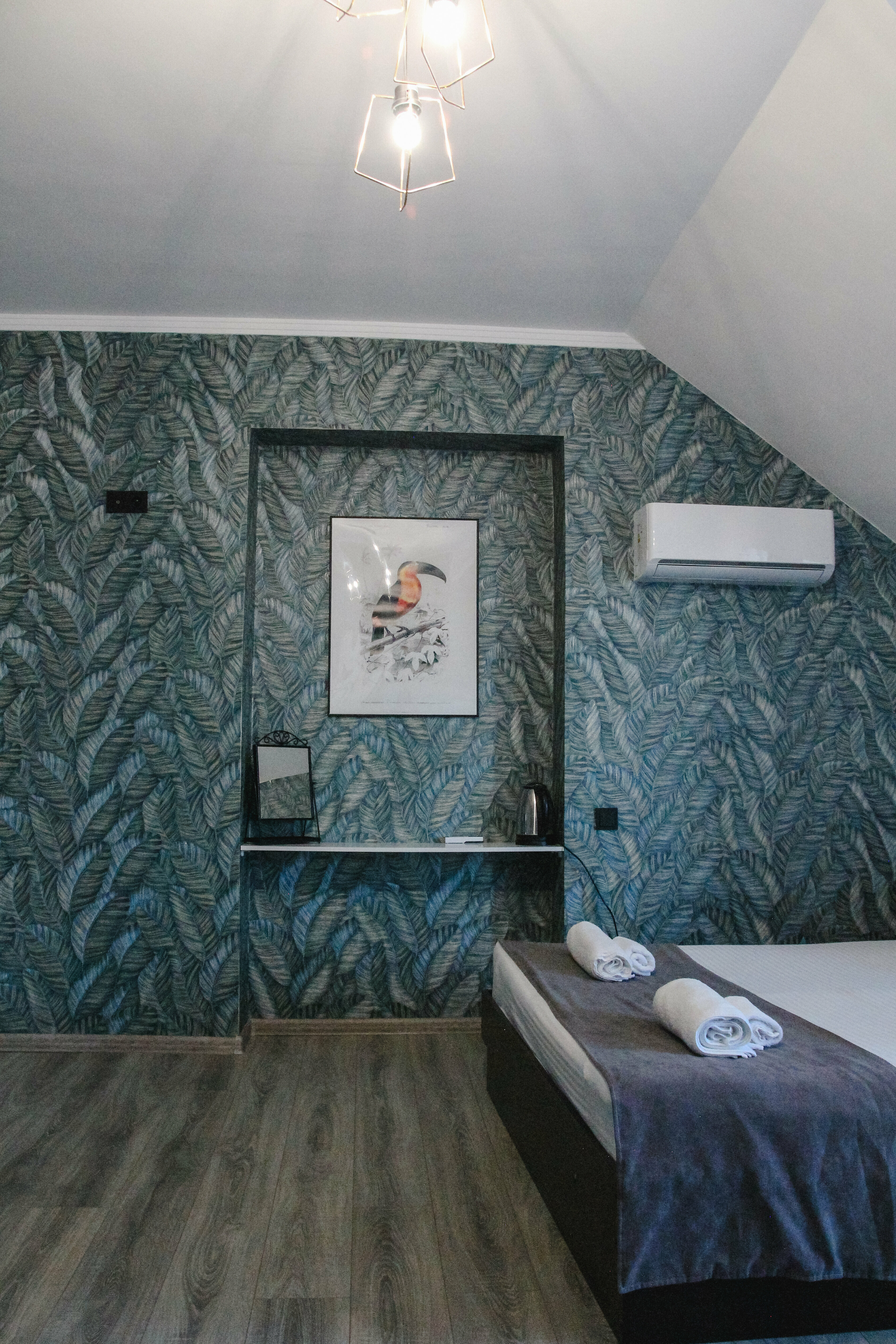 Двухместный номер с 1 кроватью и балконом