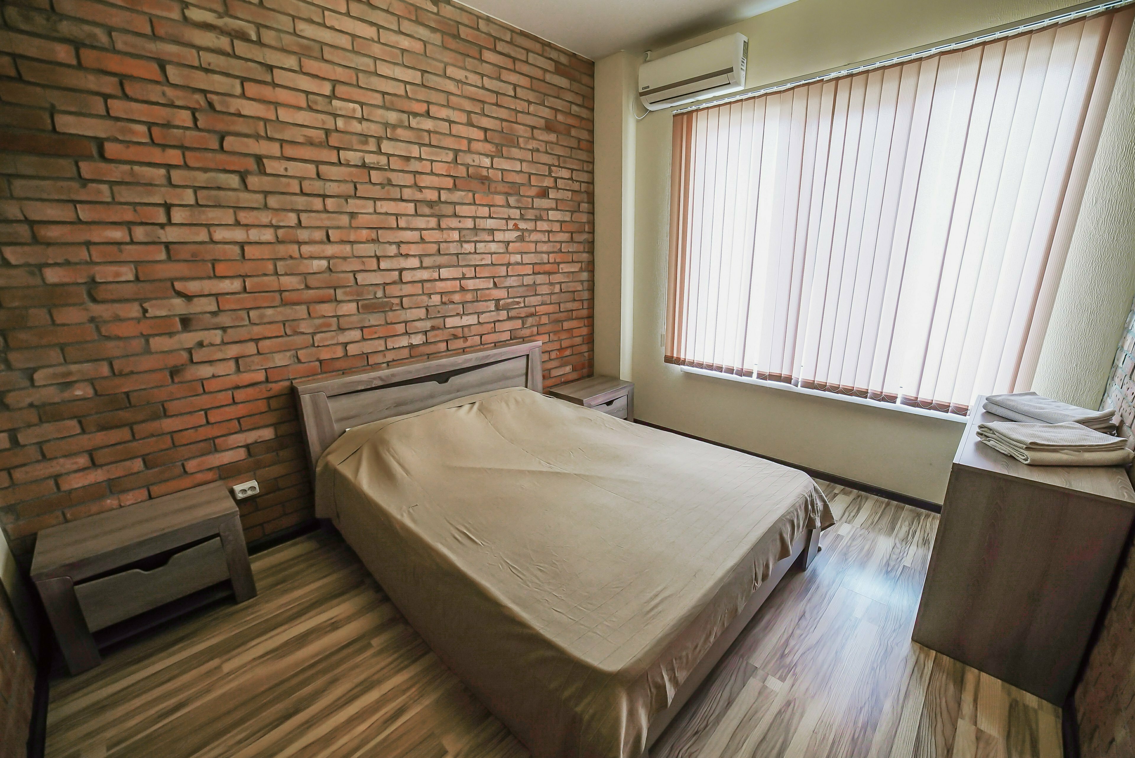 Апартаменты/Семейный трёхкомнатный номер с большими двуспальными кроватями