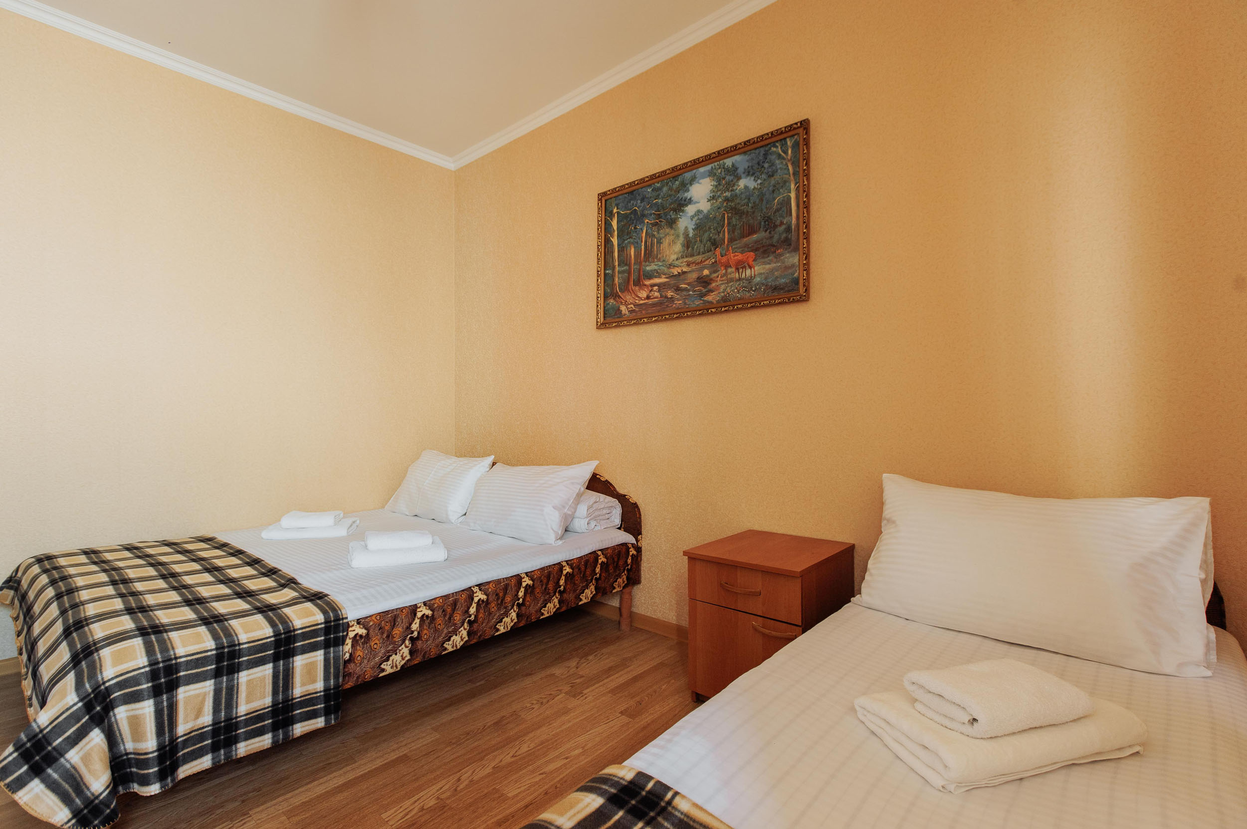 Трехместный номер с балконом