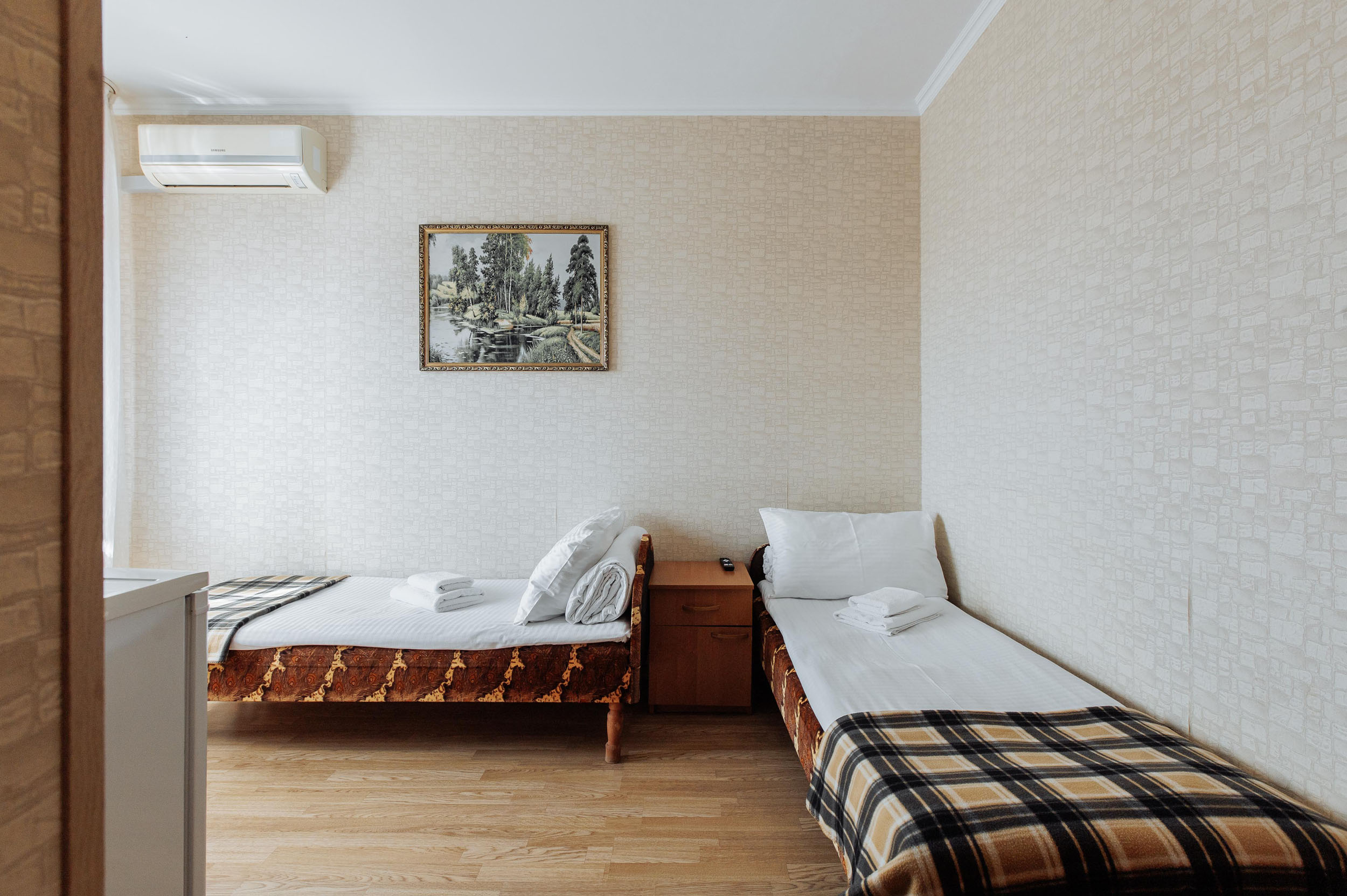 Стандартный двухместный номер с 1 кроватью или 2 отдельными кроватями и балконом