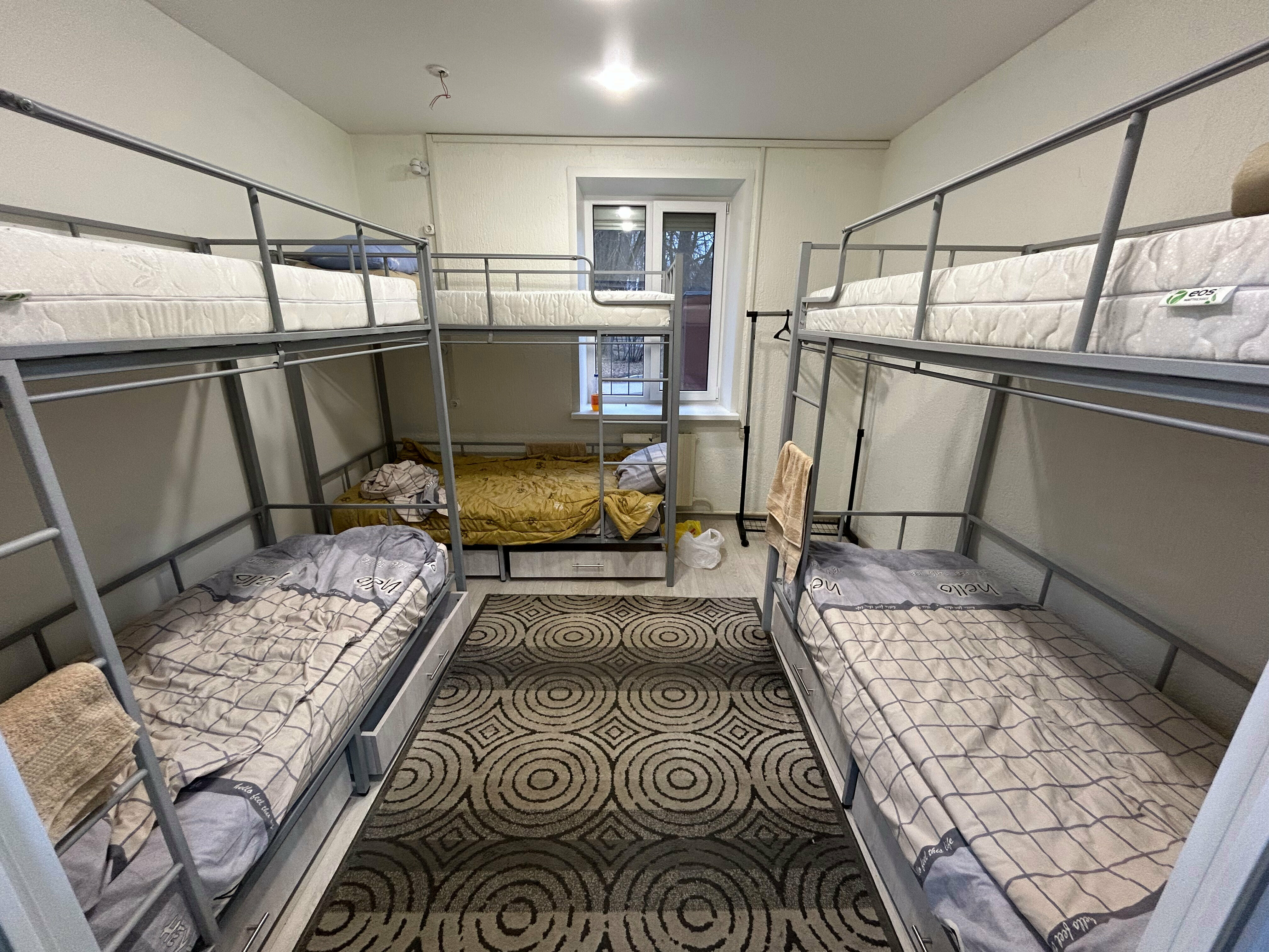 Общий 6-местный номер для мужчин и женщин