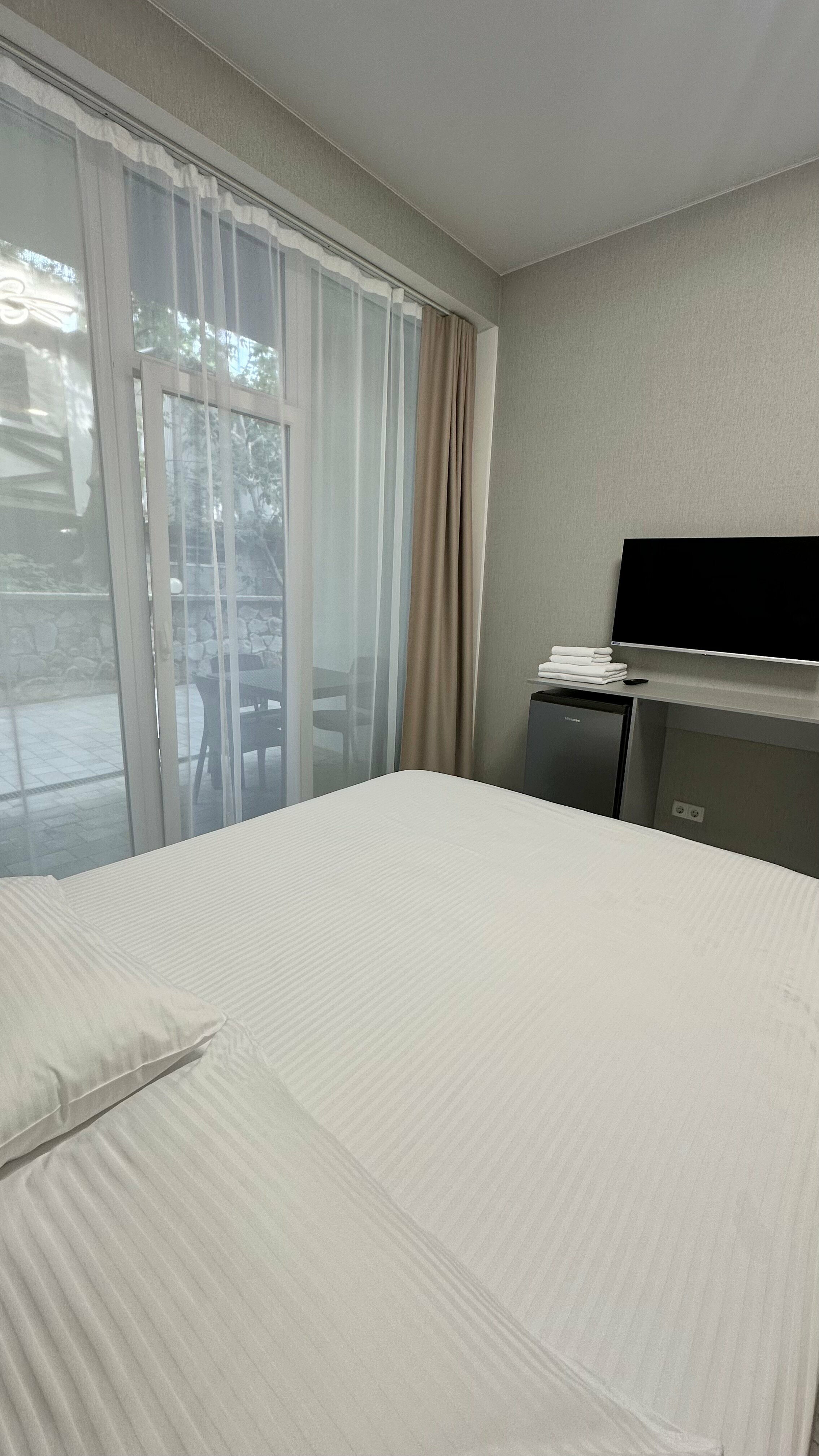 Трехместный номер с балконом/террасой