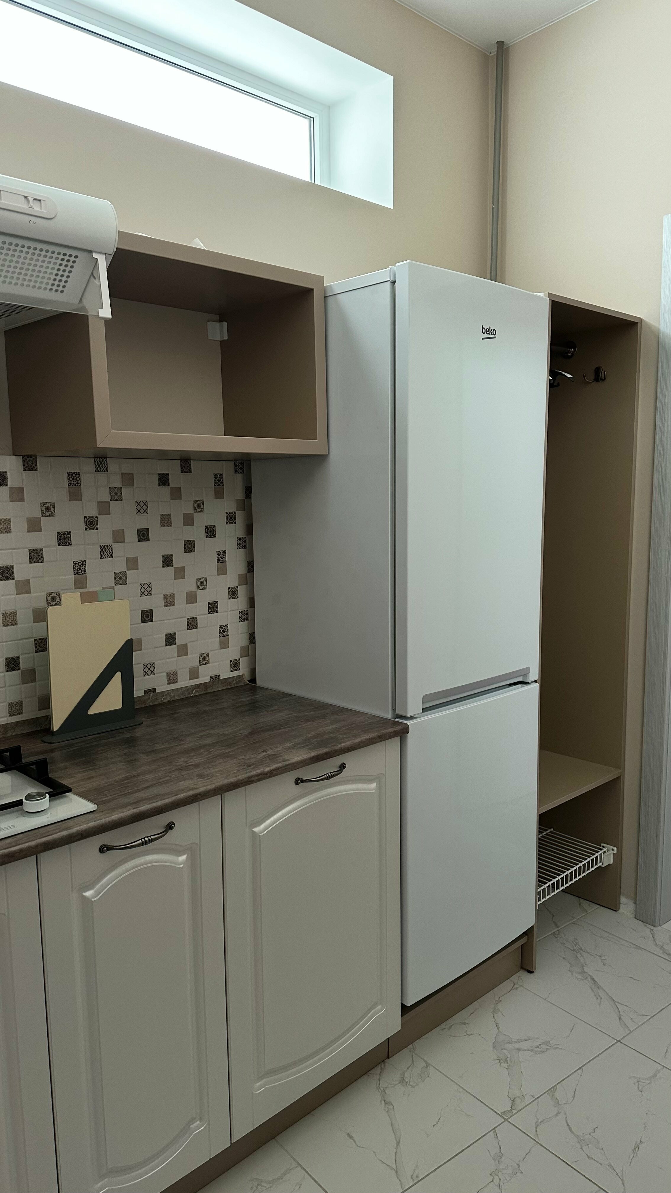 Четырехместный номер с кухней , балконом/террасой