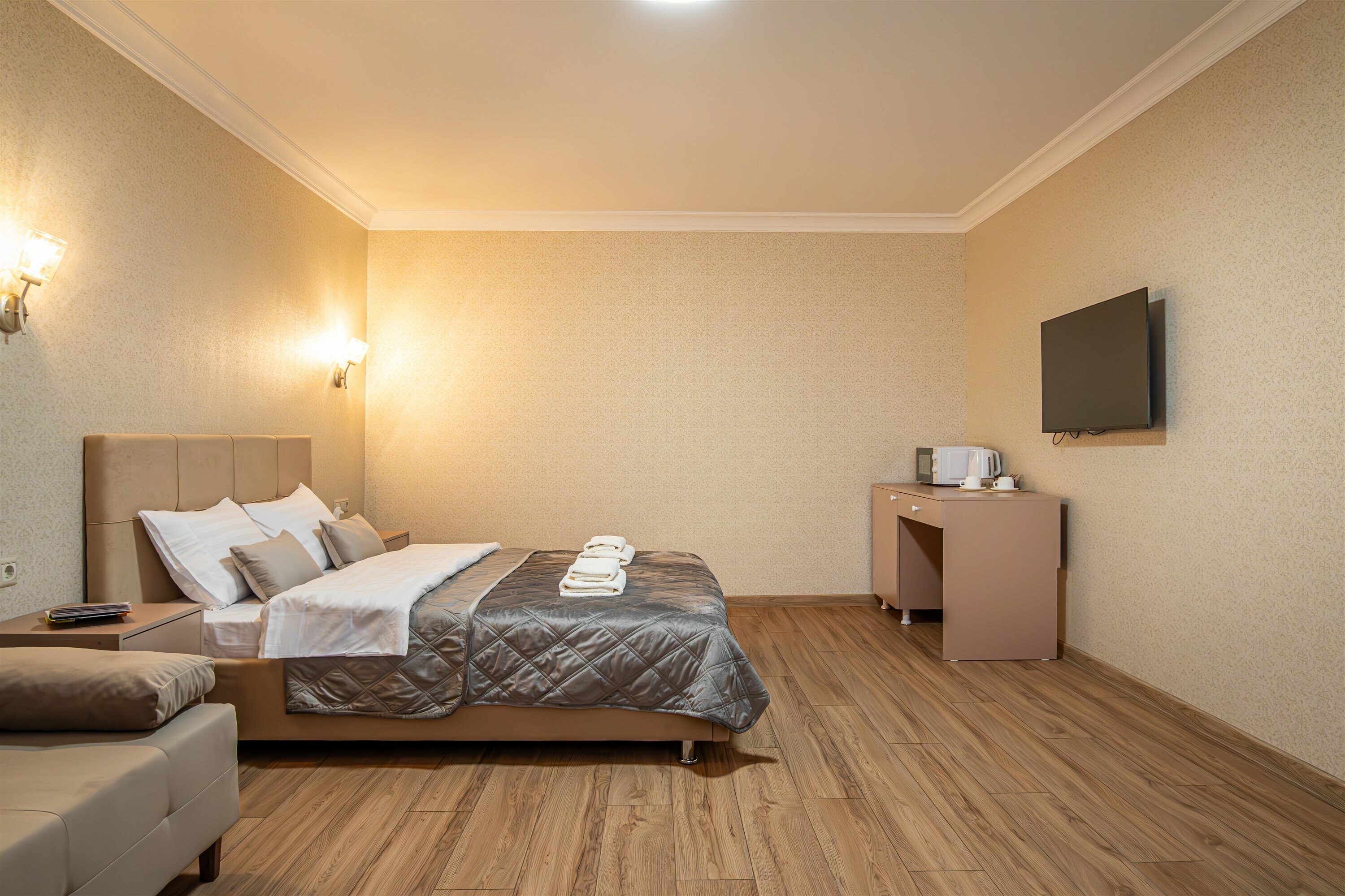 Двухместный номер с 1 кроватью и собственной ванной комнатой