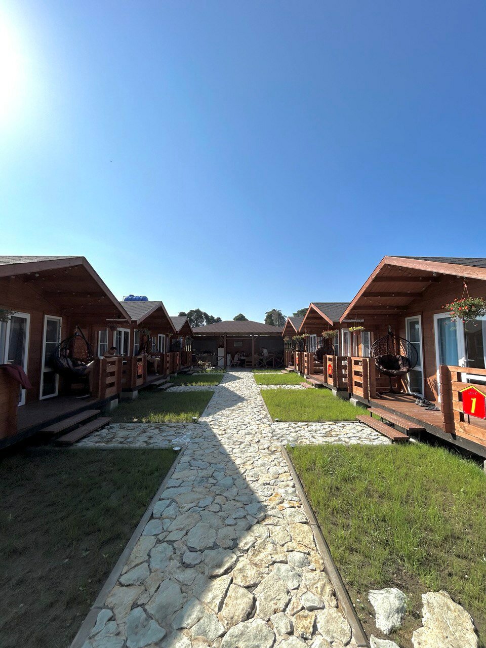 Четырехместный номер с видом на горы