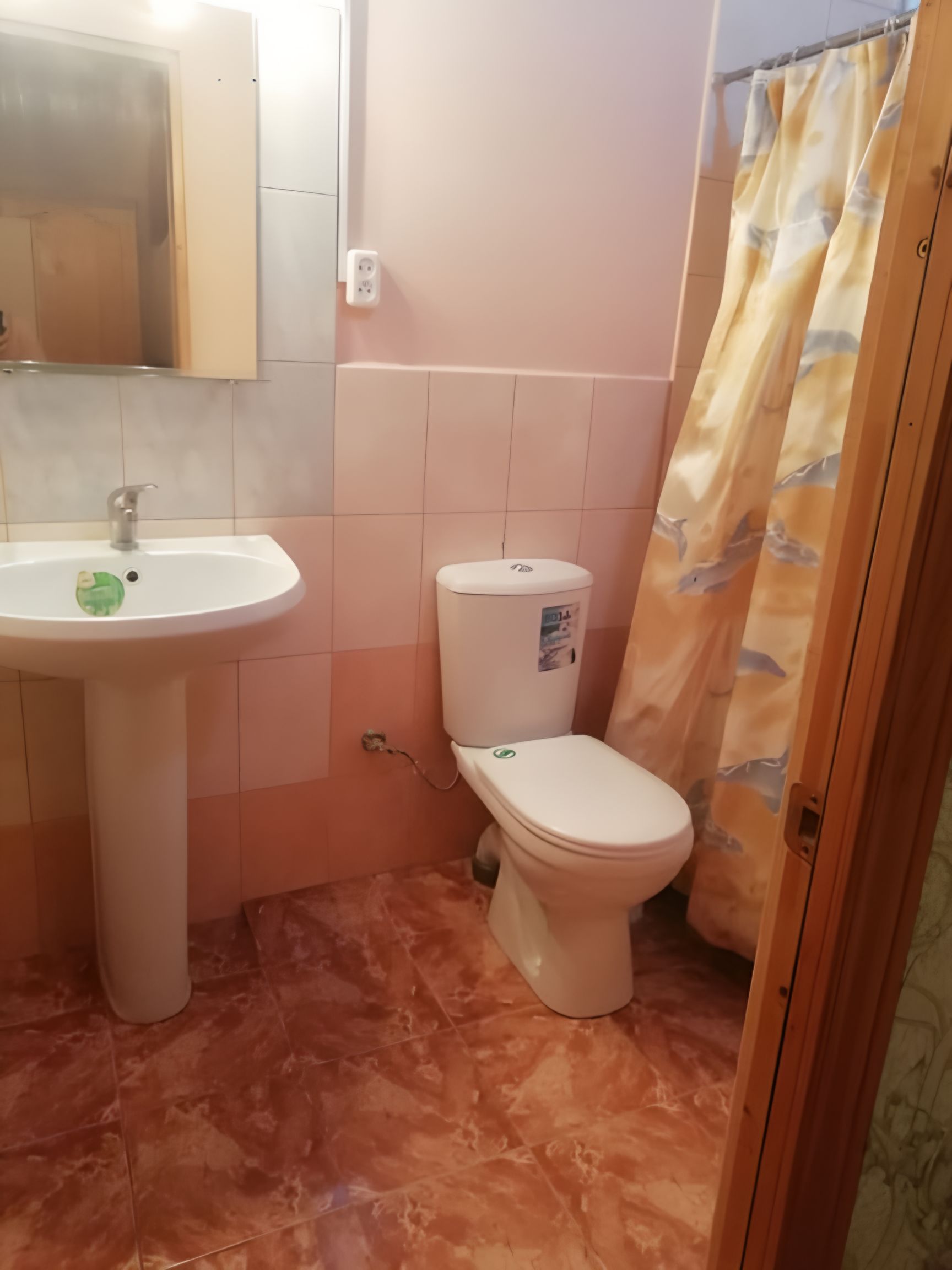 Двухместный номер с 1 кроватью и собственной ванной комнатой