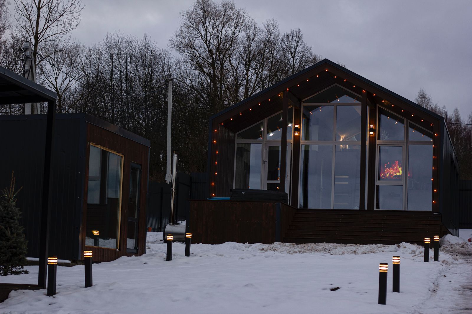 Дом с видом на лес