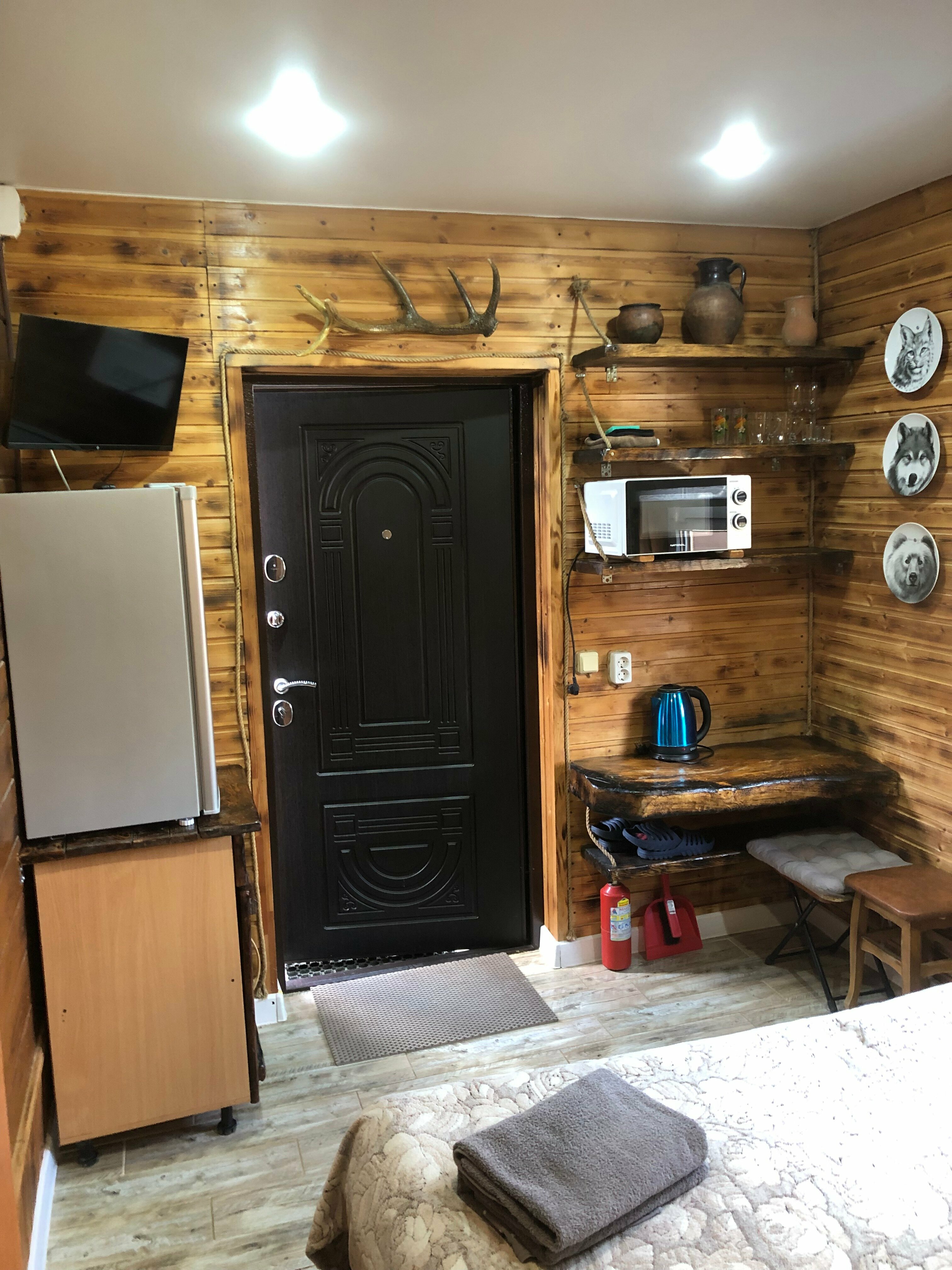 Двухместный номер с 1 кроватью и видом на горы