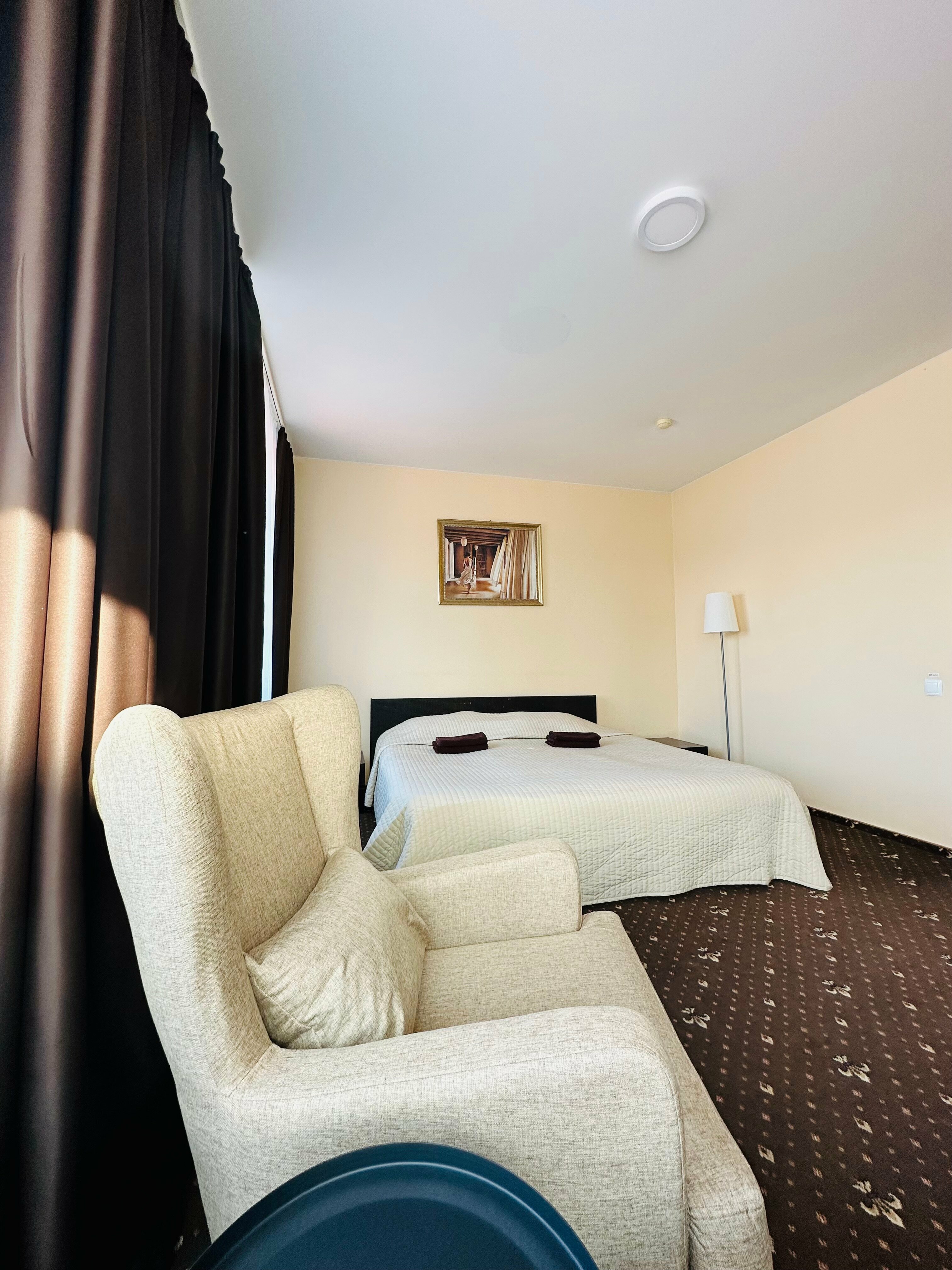 Большой двухместный номер с 1 кроватью