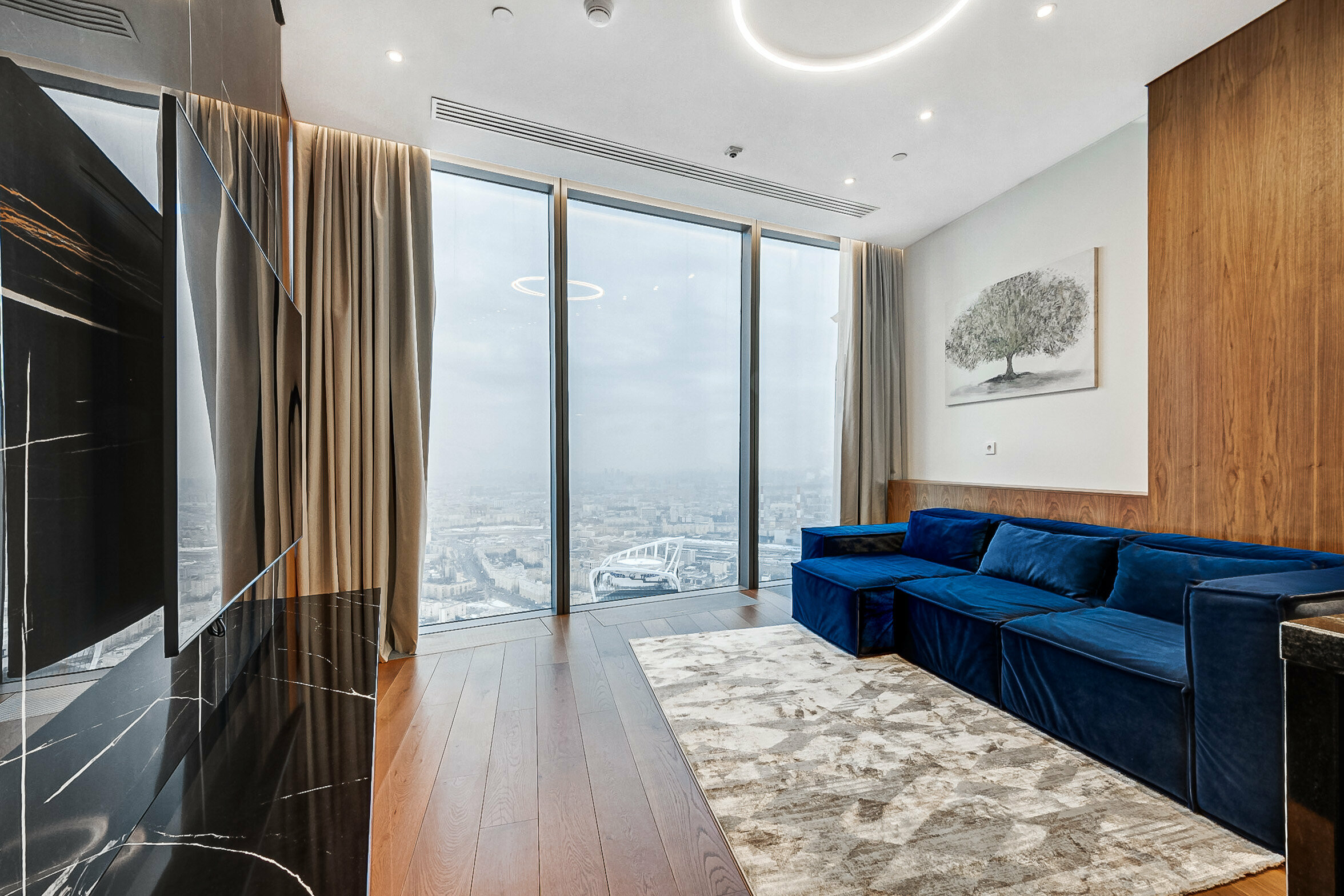 Апартаменты с 1 спальней