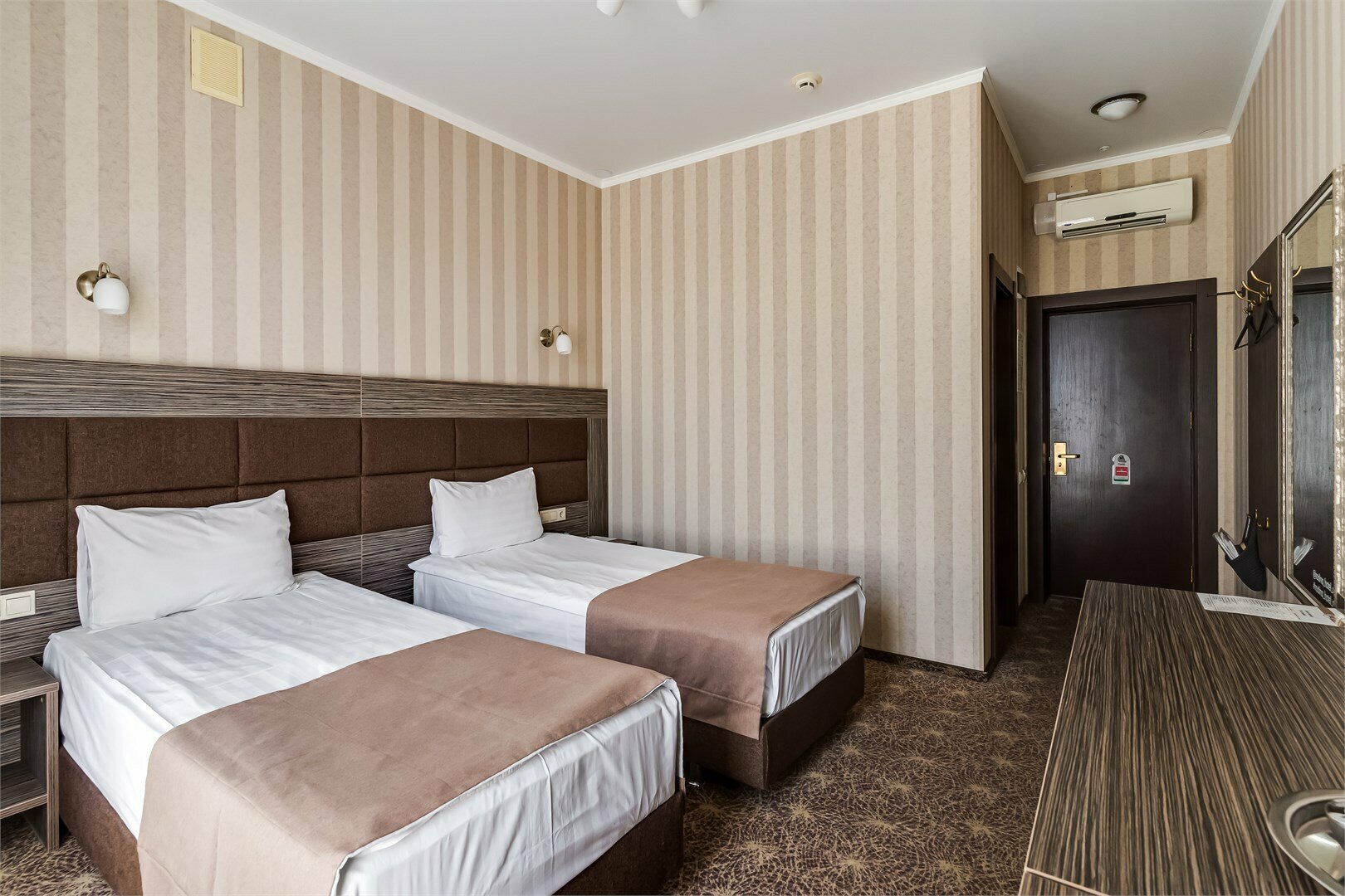 Номер стандартной планировки 2 кровати