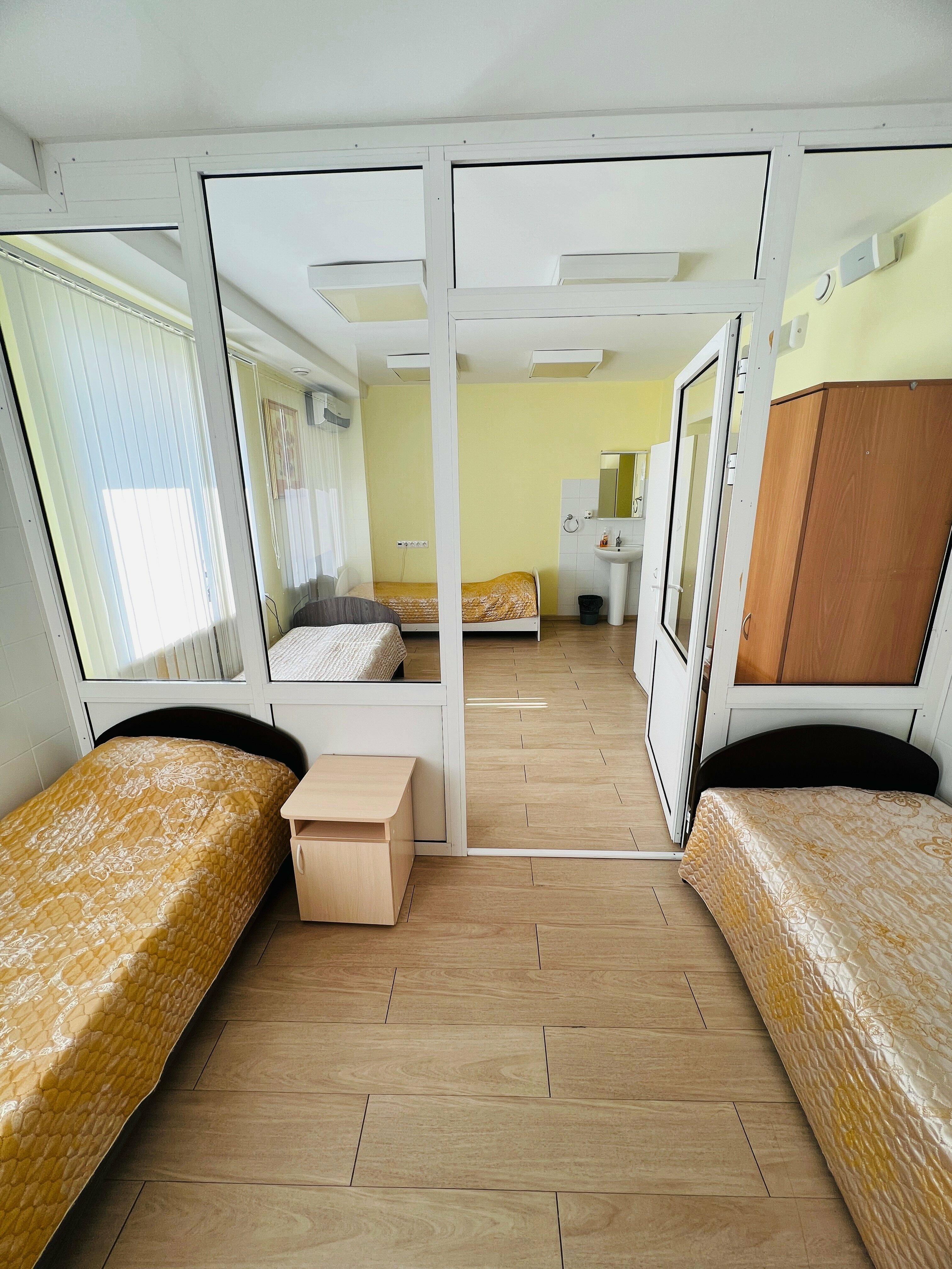 Семейный двухместный номер с 1 кроватью