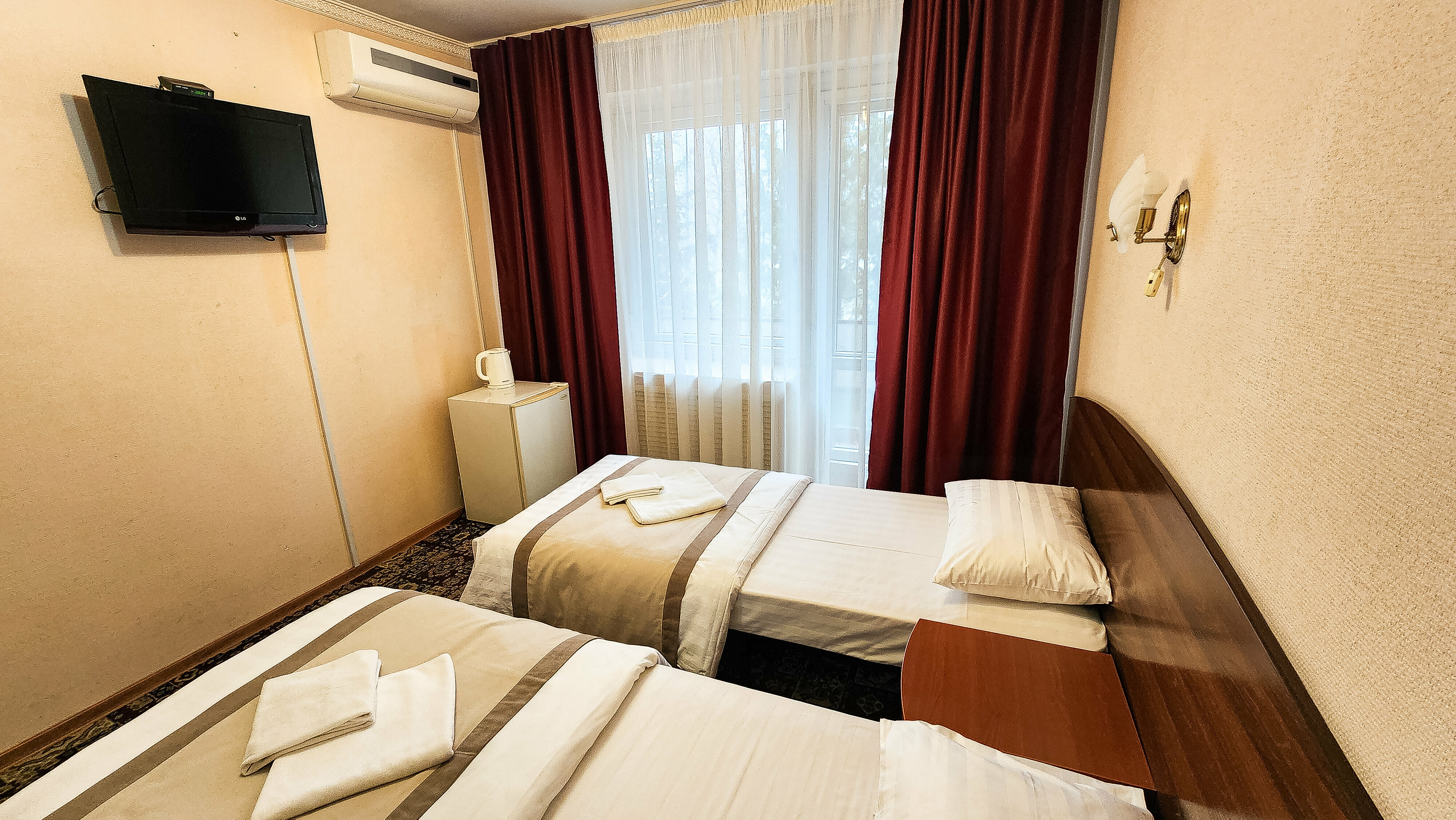 Бюджетный двухместный номер с 2 отдельными кроватями