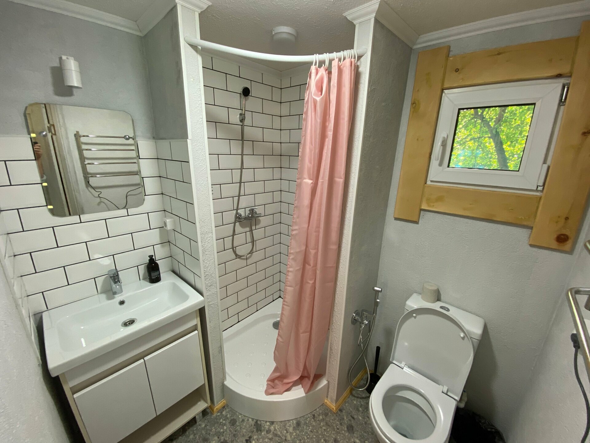 Панорама 1 этаж с видом на сад