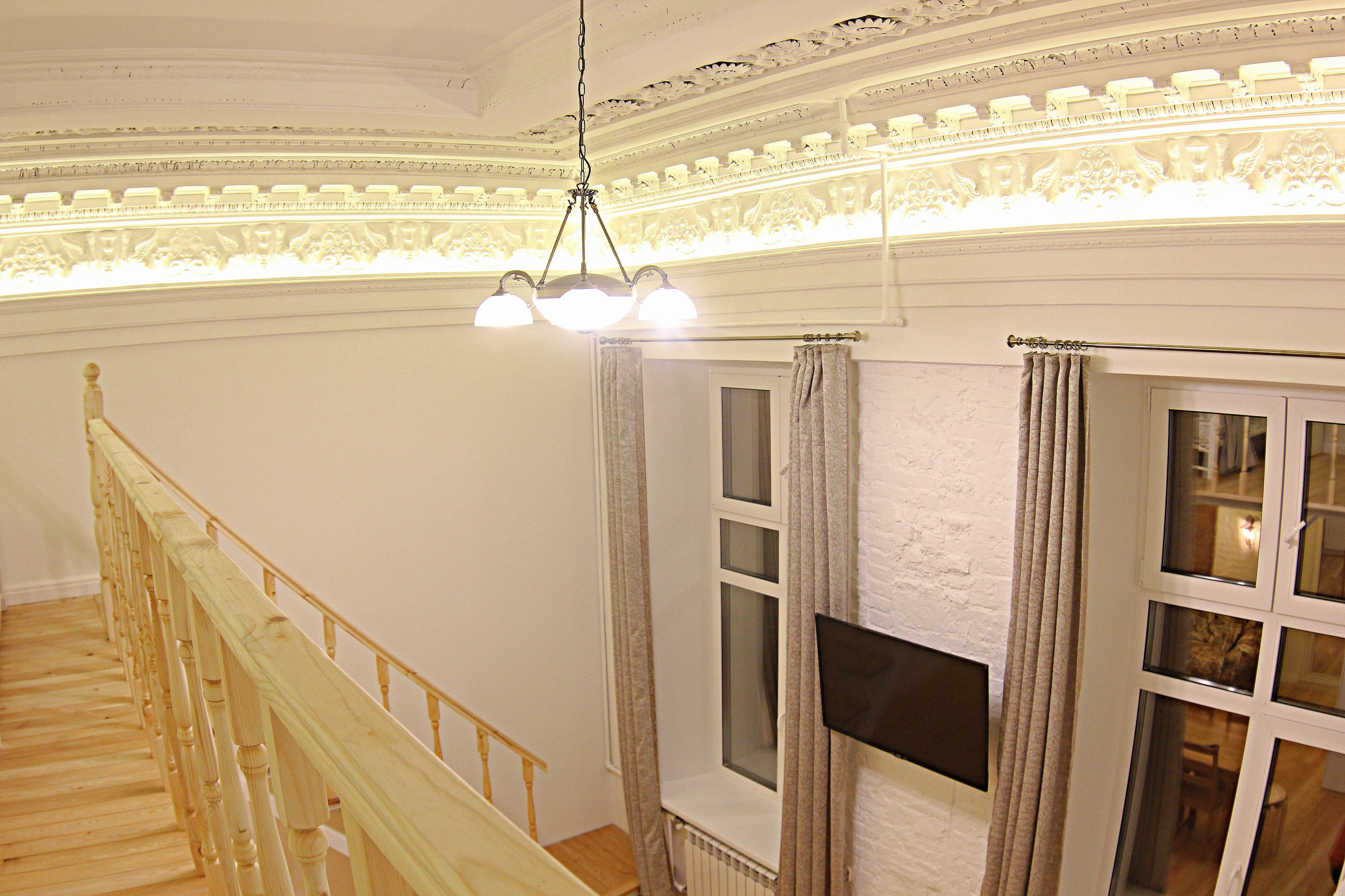 Апартаменты "Проснуться в Эрмитаже" - самая просторная семейная студия Deluxe (7)