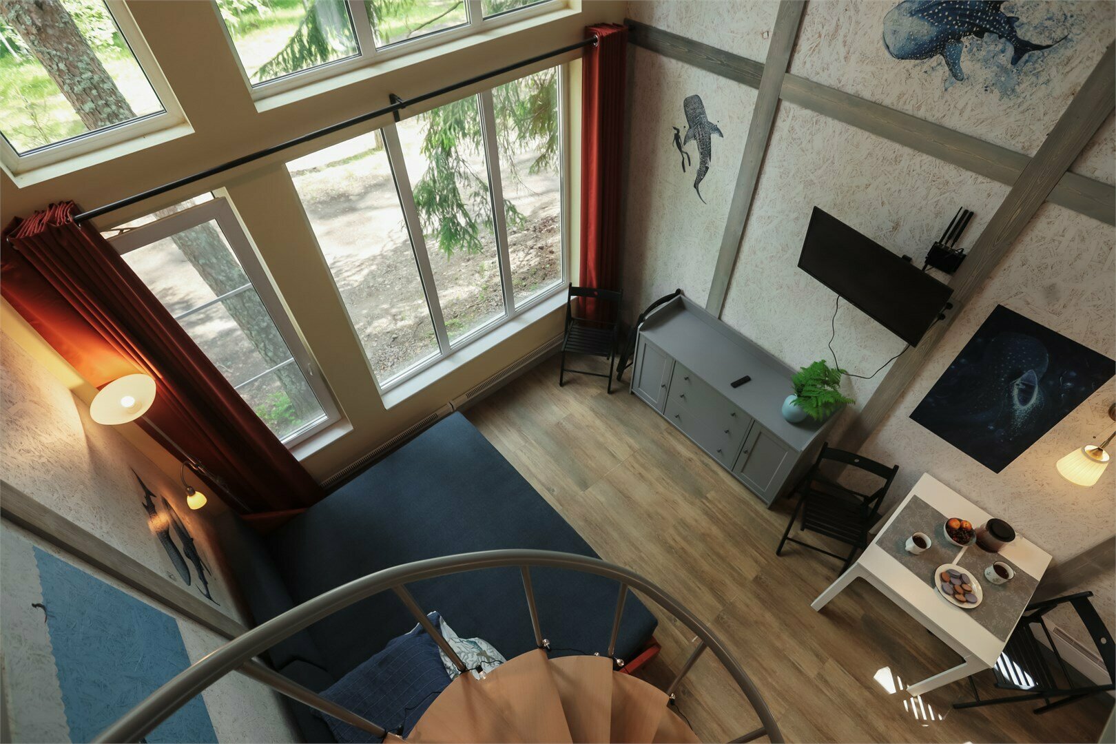 Коттедж панорамный