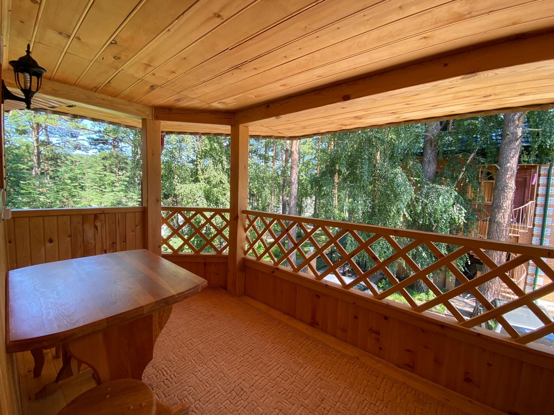 Номер-студия с видом на реку