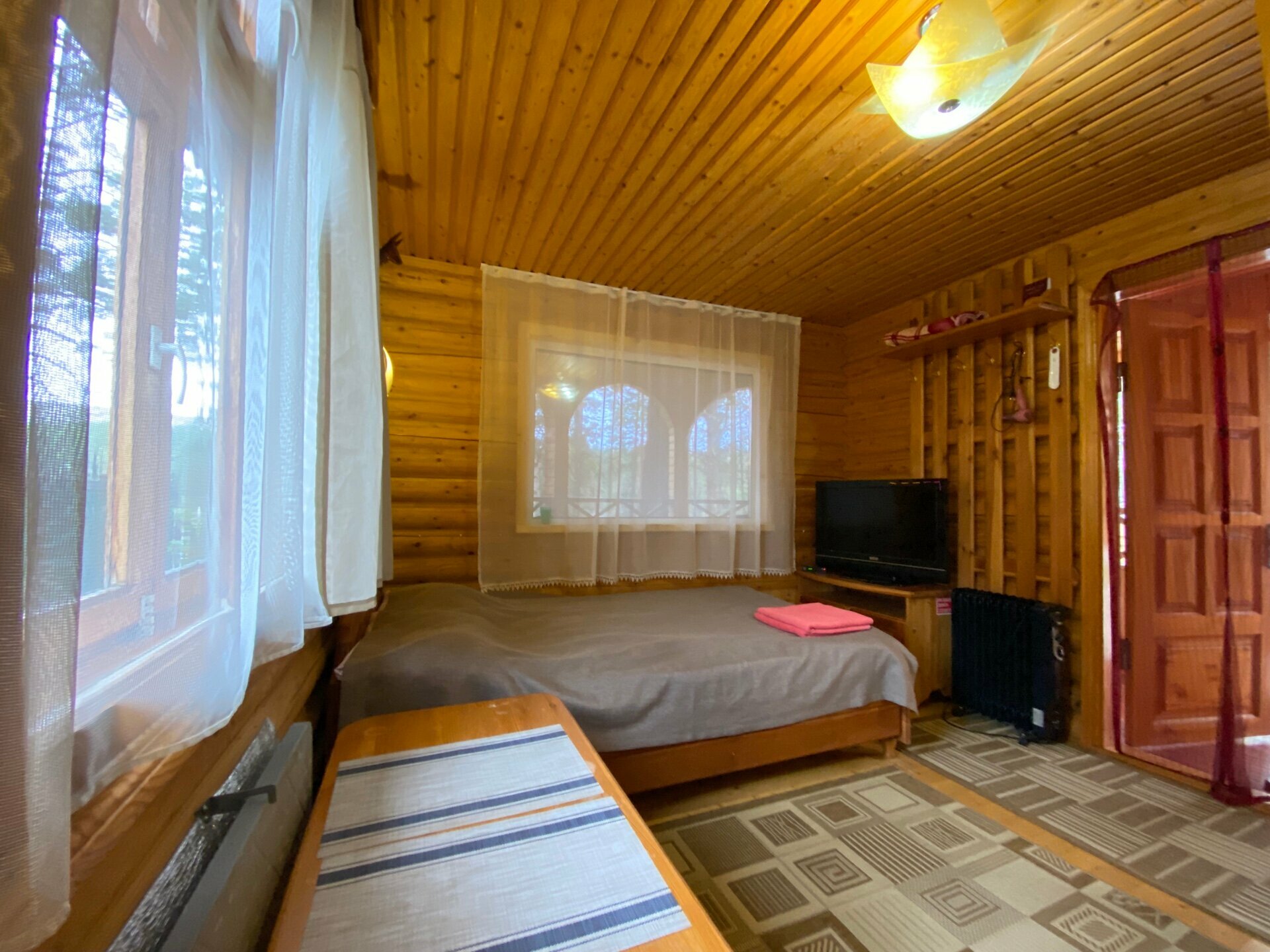 Двухместный номер с 1 кроватью и видом на реку