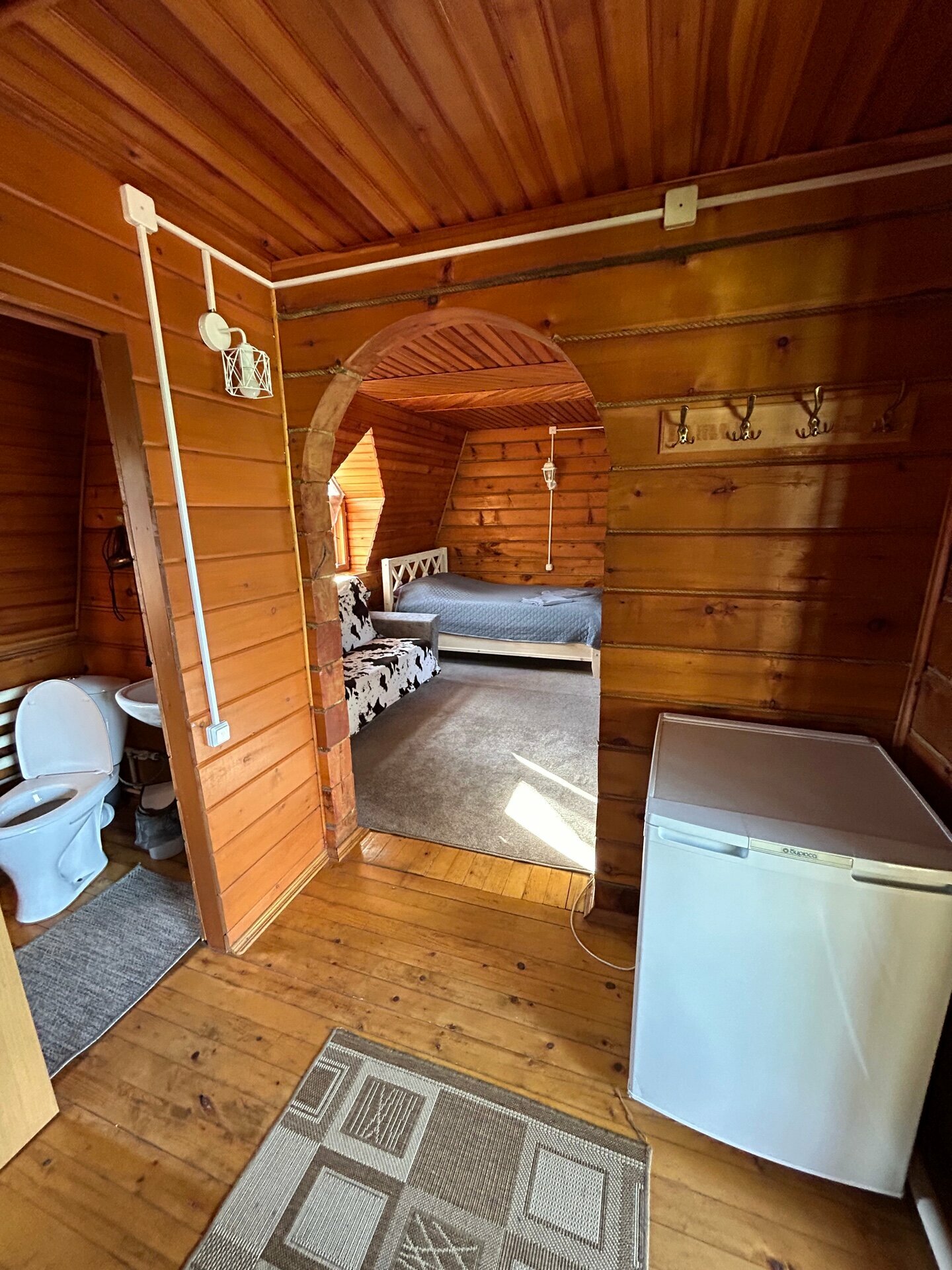 Двухместный номер с 1 кроватью и террасой