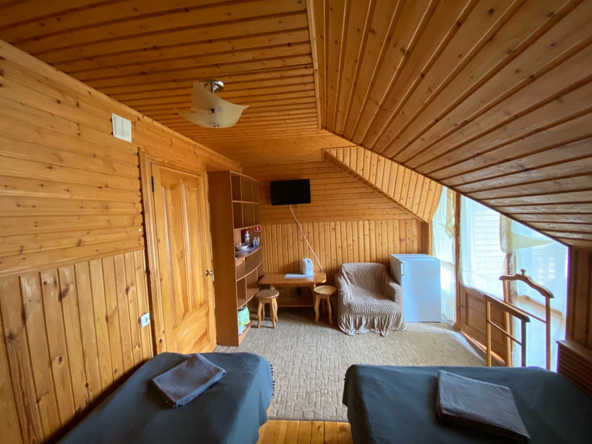 Двухместный номер с 1 кроватью или 2 отдельными кроватями и балконом