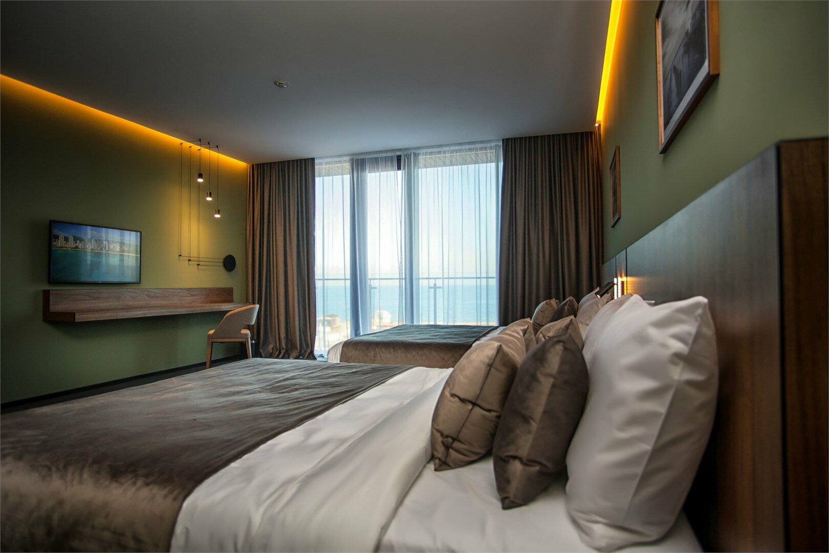 Делюкс Семейный с видом на море