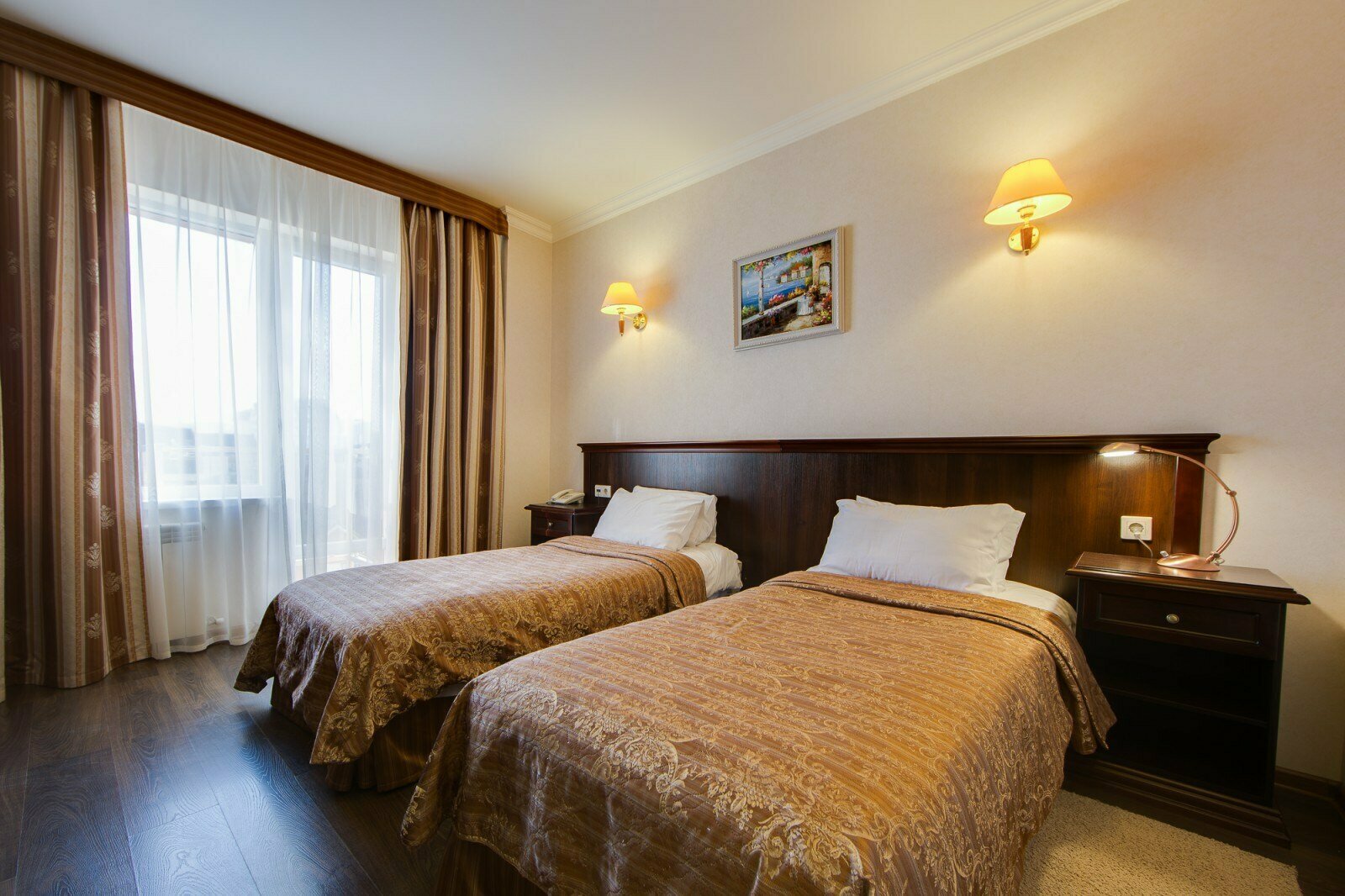 Стандартный двухместный номер с 1 кроватью или 2 отдельными кроватями