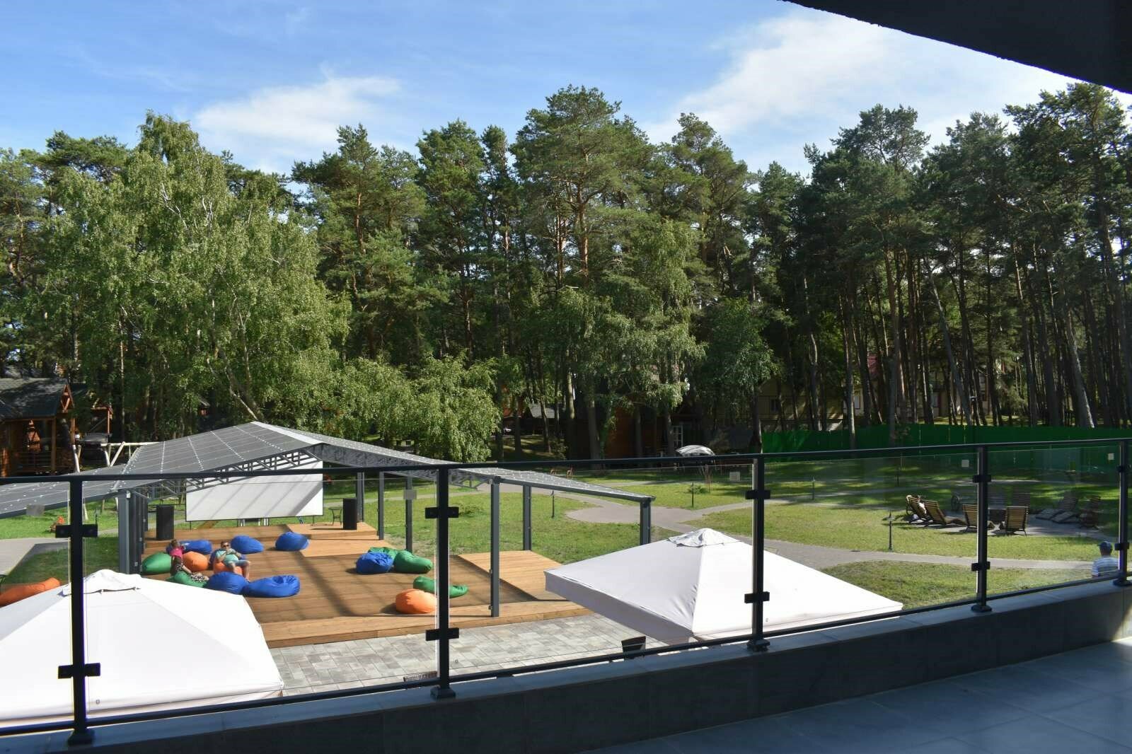 Стандартный Двухместный номер (2 кровати) с общей террасой к.Библиотека