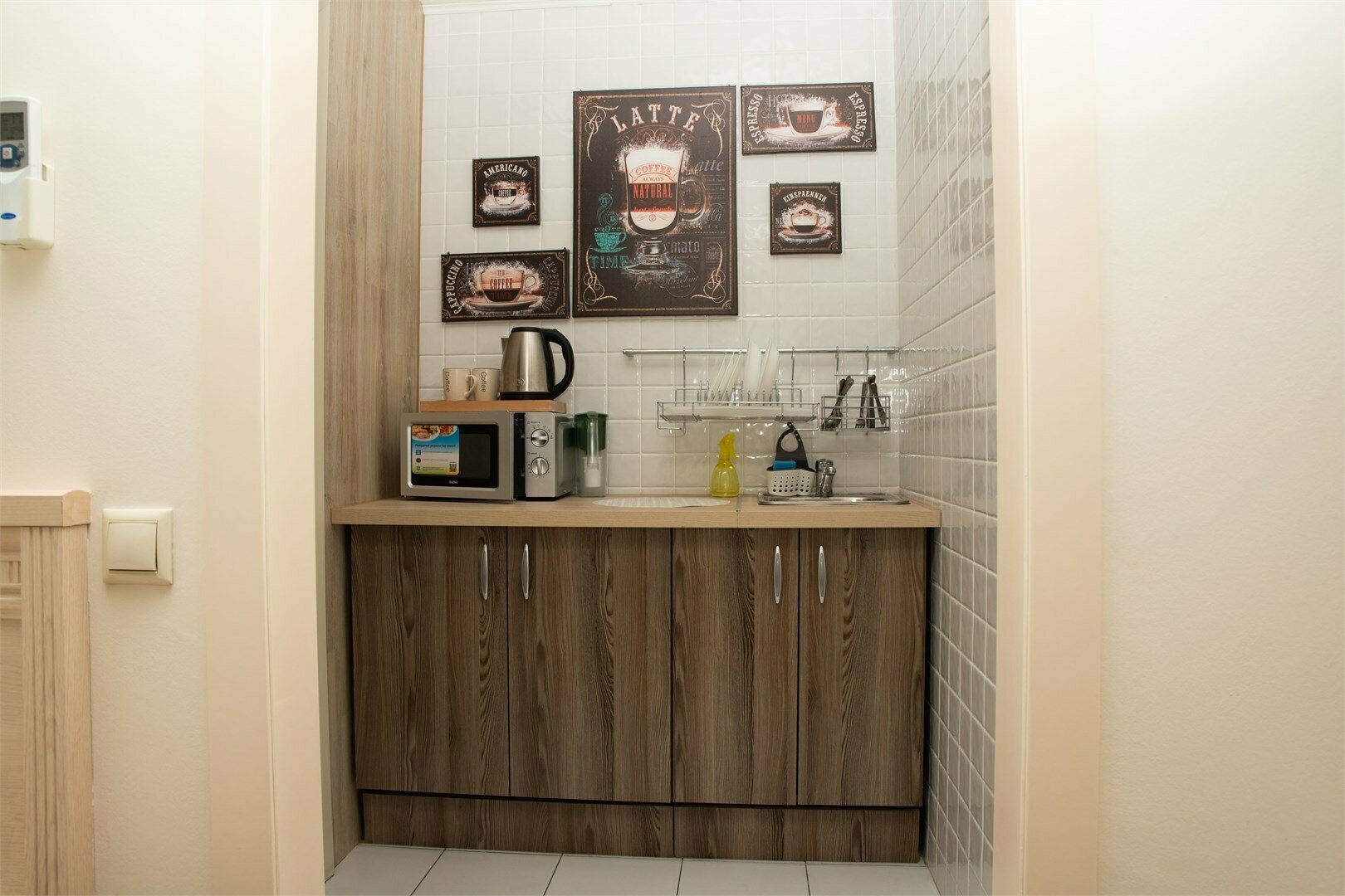 Стандартный номер с кухней с одной большой или двумя раздельными кроватями