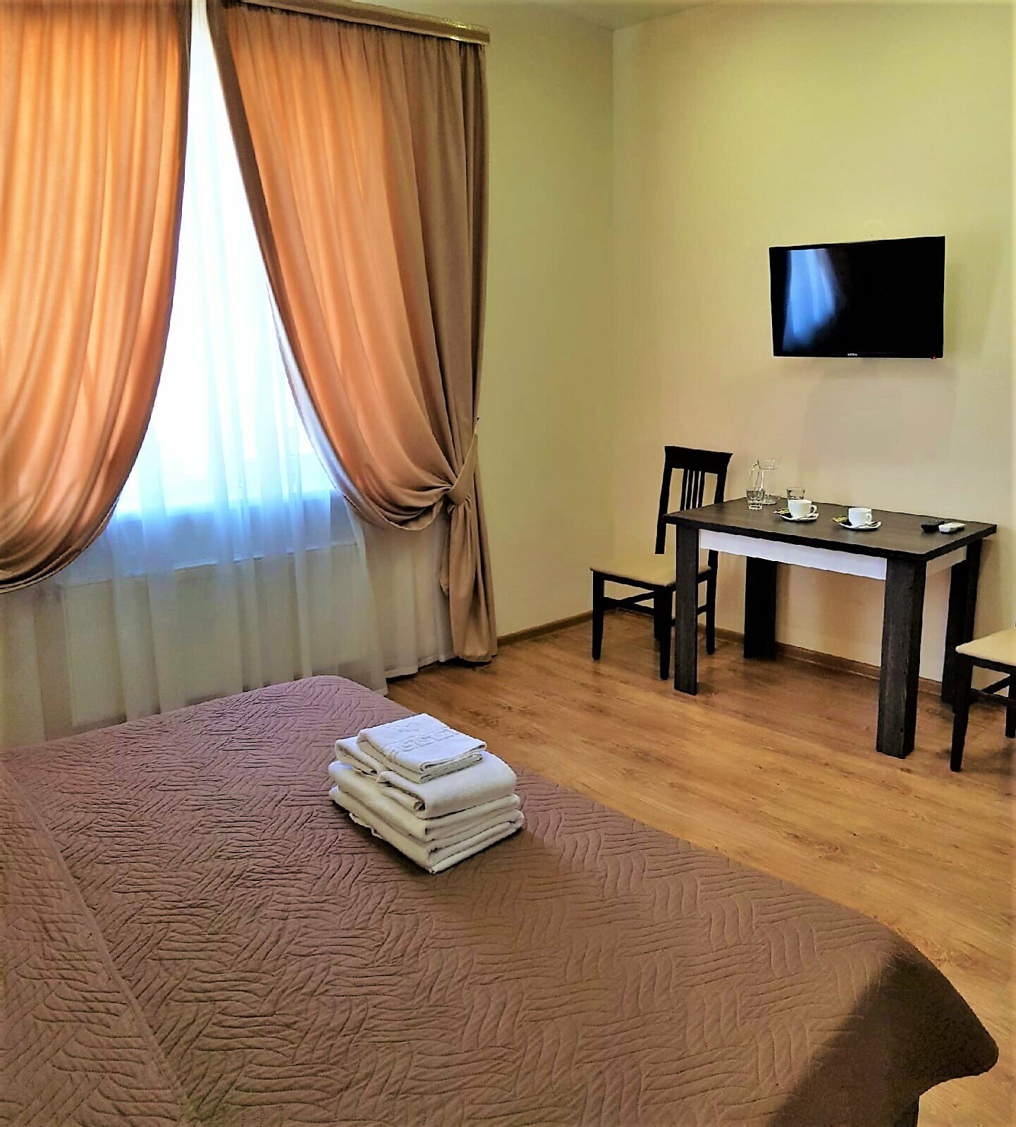 Улучшенный номер с кроватью размера «king-size» или 2 отдельными кроватями