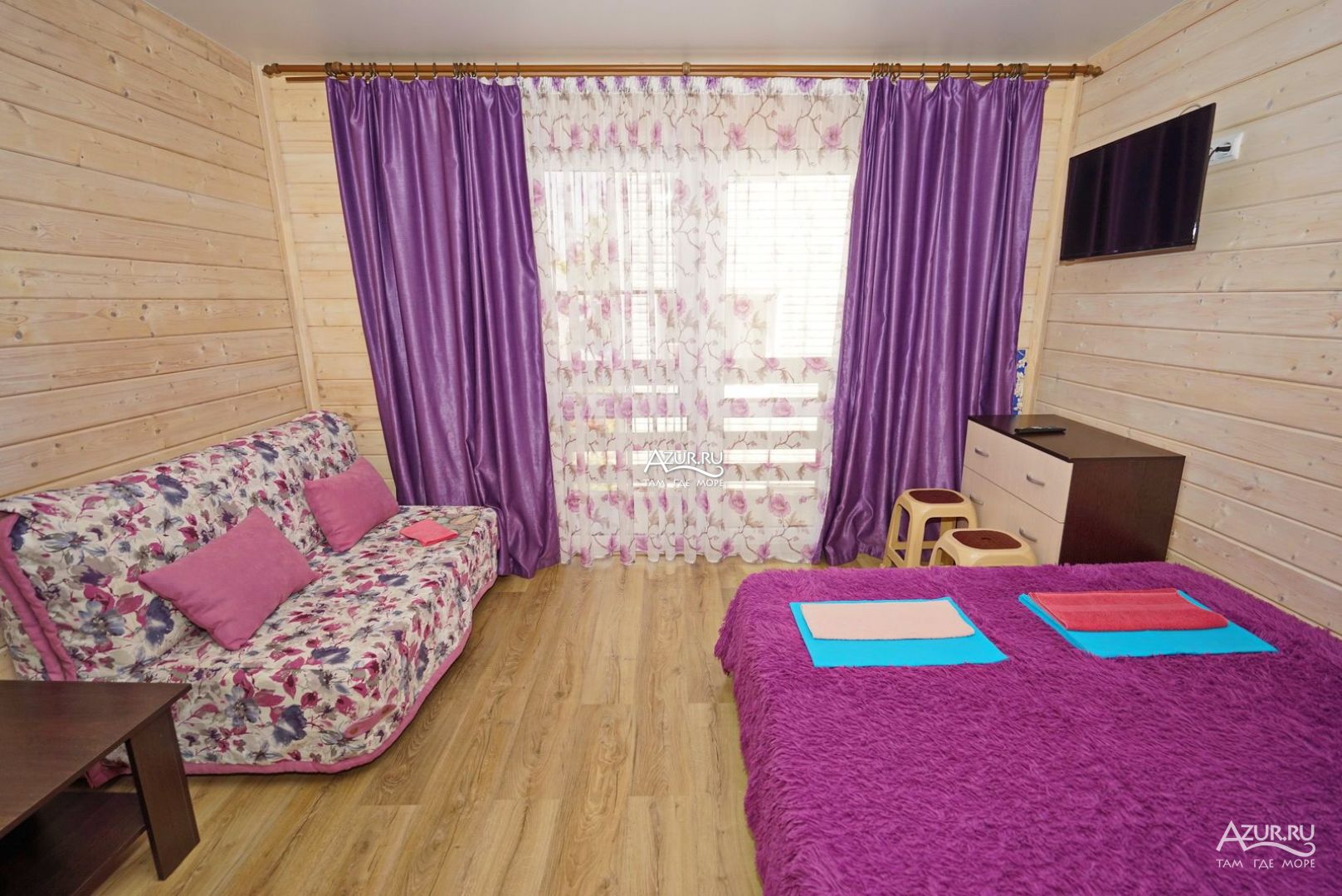 Cемейный номер с собственной ванной комнатой