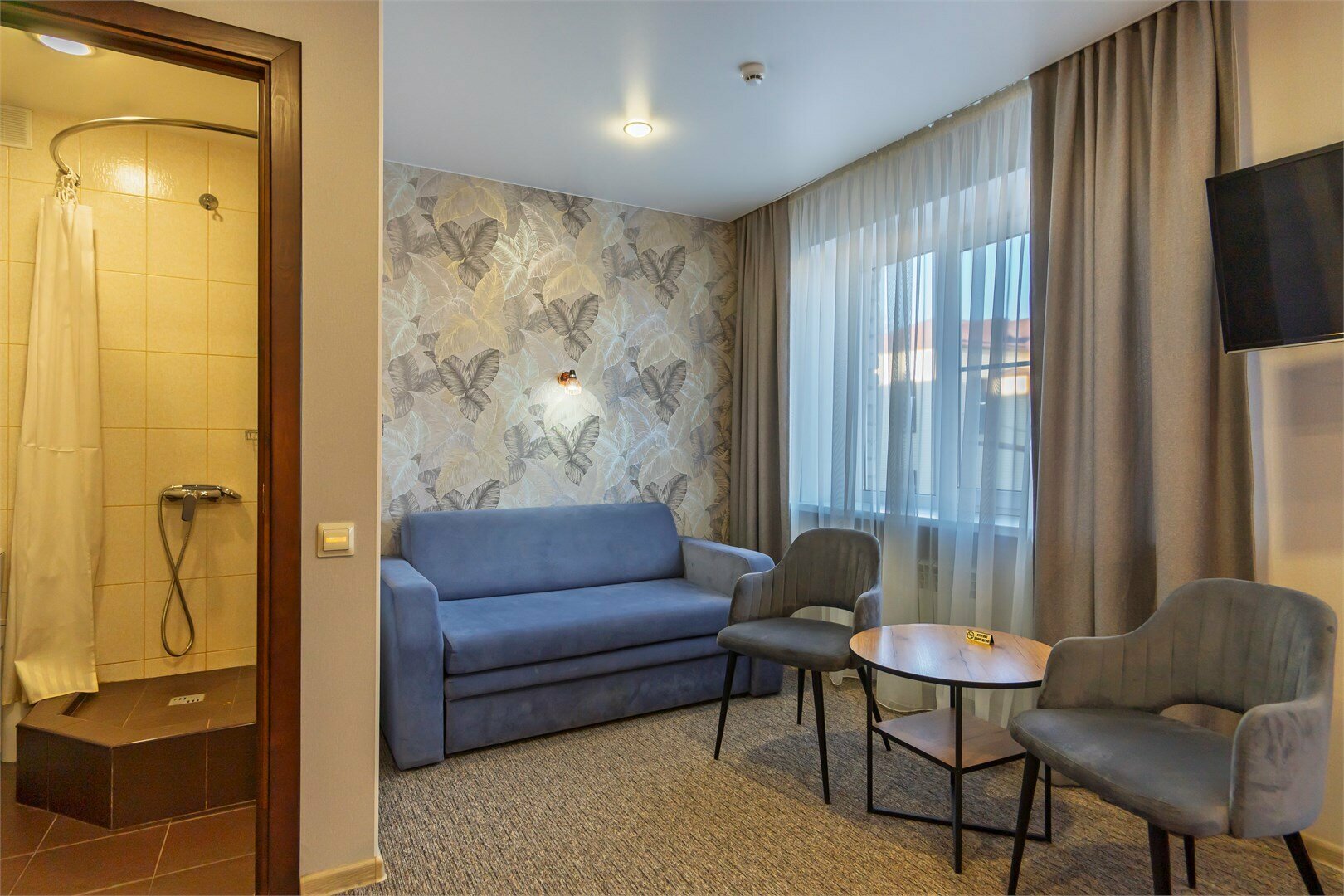 Улучшенный номер с кроватью размера «king-size» или 2 отдельными кроватями