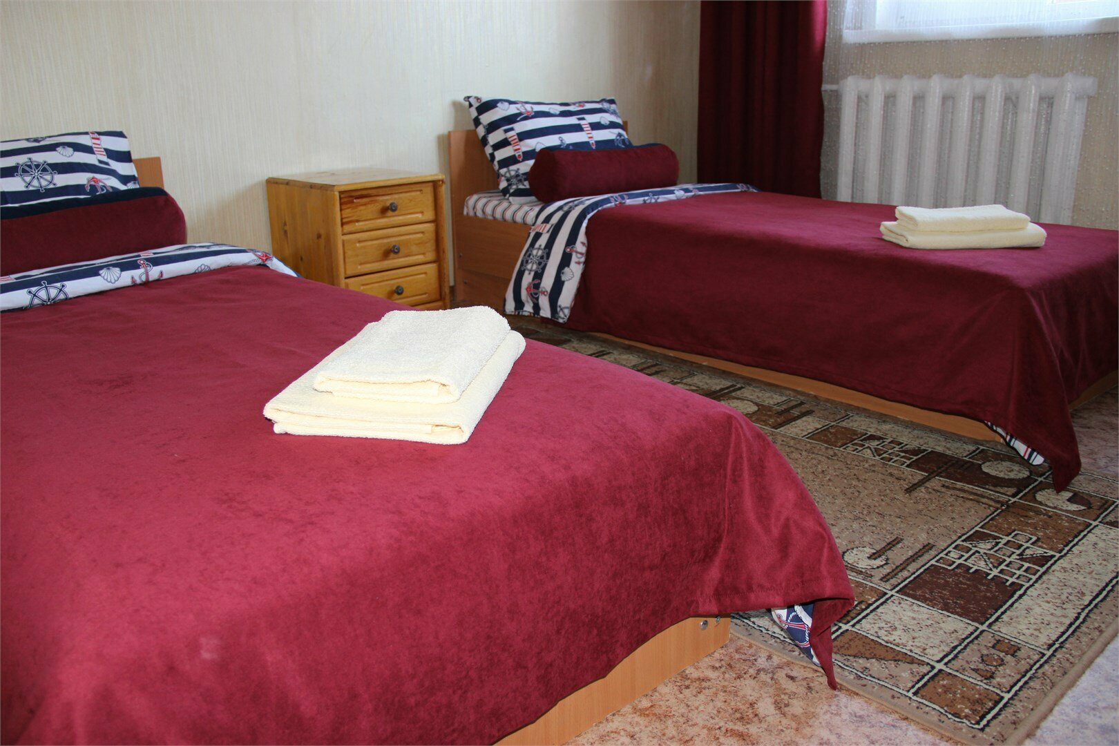 Стандарт с двумя односпальными кроватями и балкон (о/5)