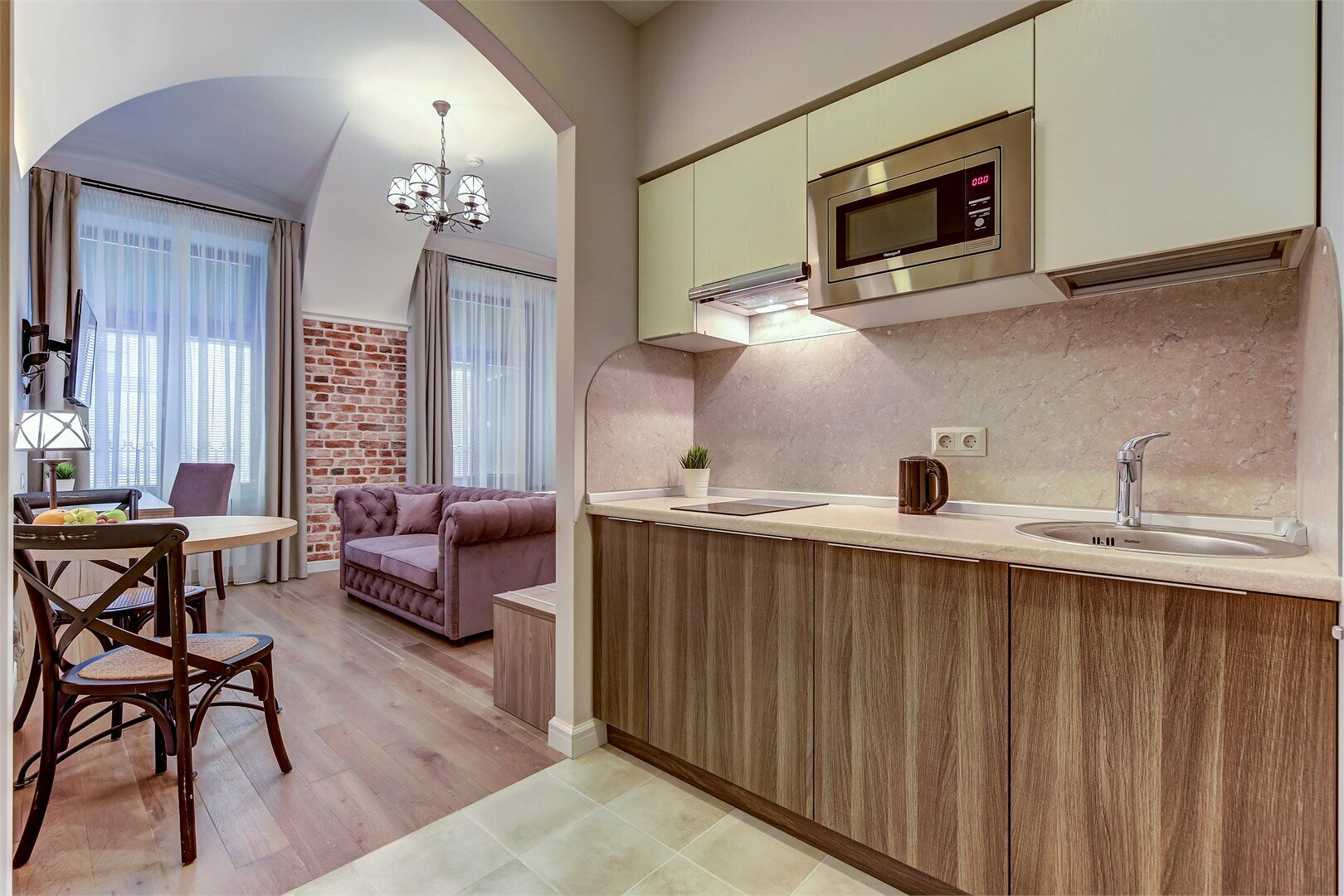 Улучшенный двухместный номер с кухней