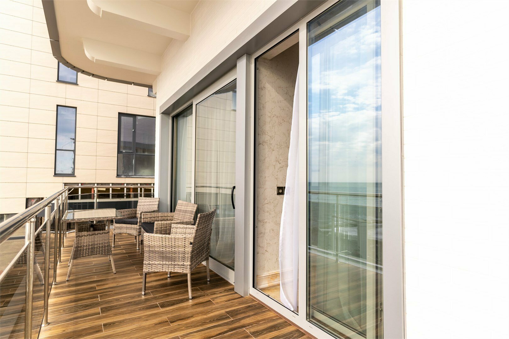 Люкс с террасой и панорамным видом на море